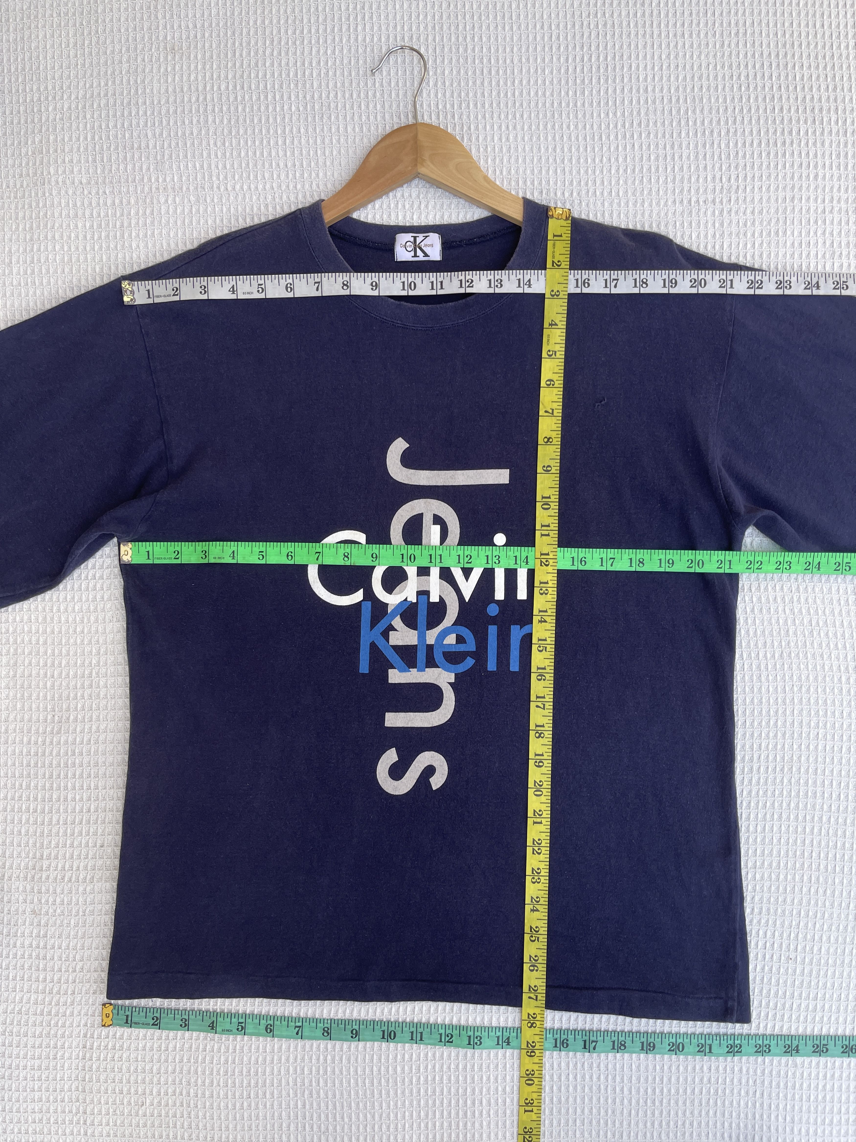 Calvin Klein Rare🔥Vintage 90s Calvin Klein CKJ T-Shirt Size US L / EU 52-54 / 3 - 11 Thumbnail