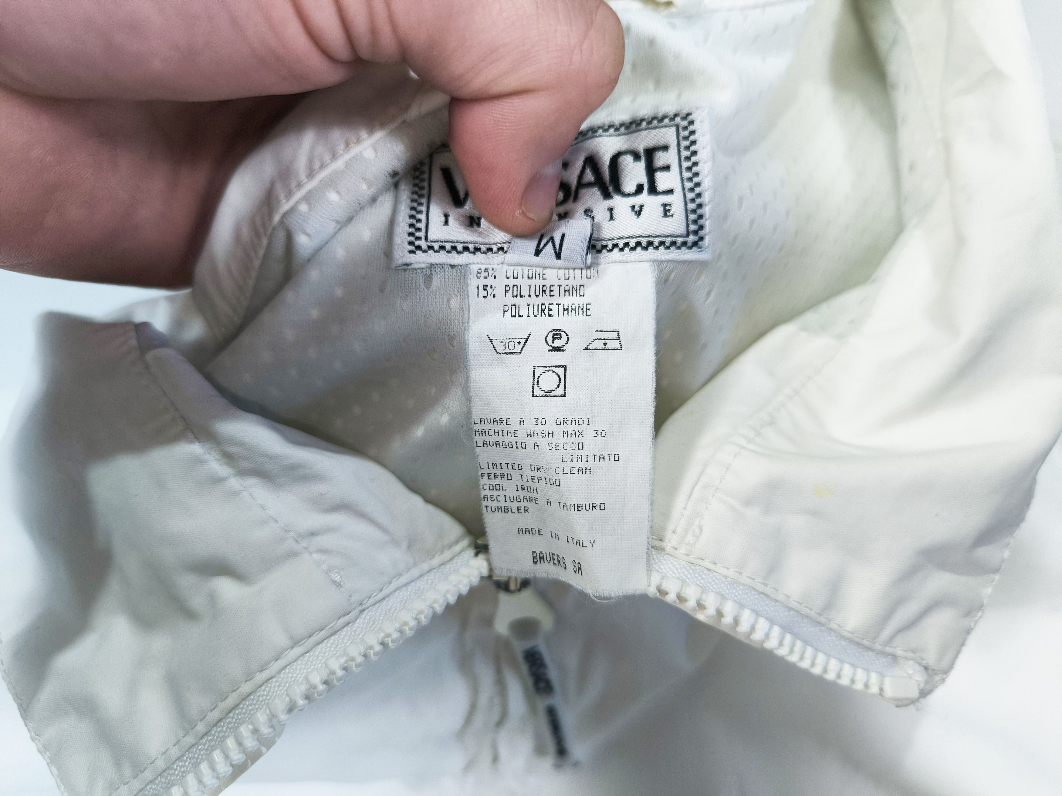 Versace Vintage Versace Intensive White Jacket Size M Size US M / EU 48-50 / 2 - 4 Thumbnail