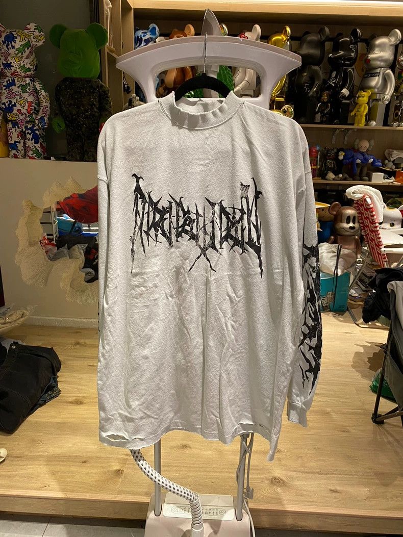 Balenciaga Balenciaga Thorn letter long-sleeve Size US S / EU 44-46 / 1 - 2 Thumbnail