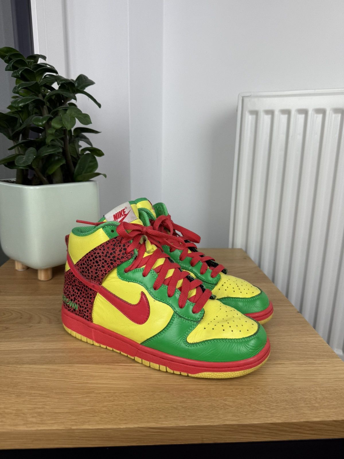 Nike Nike Dunk High Vintage y2k avant garde style shoes Size US 8 / IT 38 - 7 Thumbnail