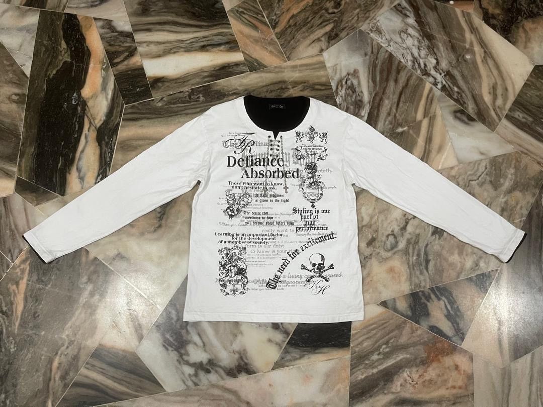 Hysteric Glamour Beaumont Carr Poem Gothic Trinal with Chain Size US L / EU 52-54 / 3 - 2 Thumbnail