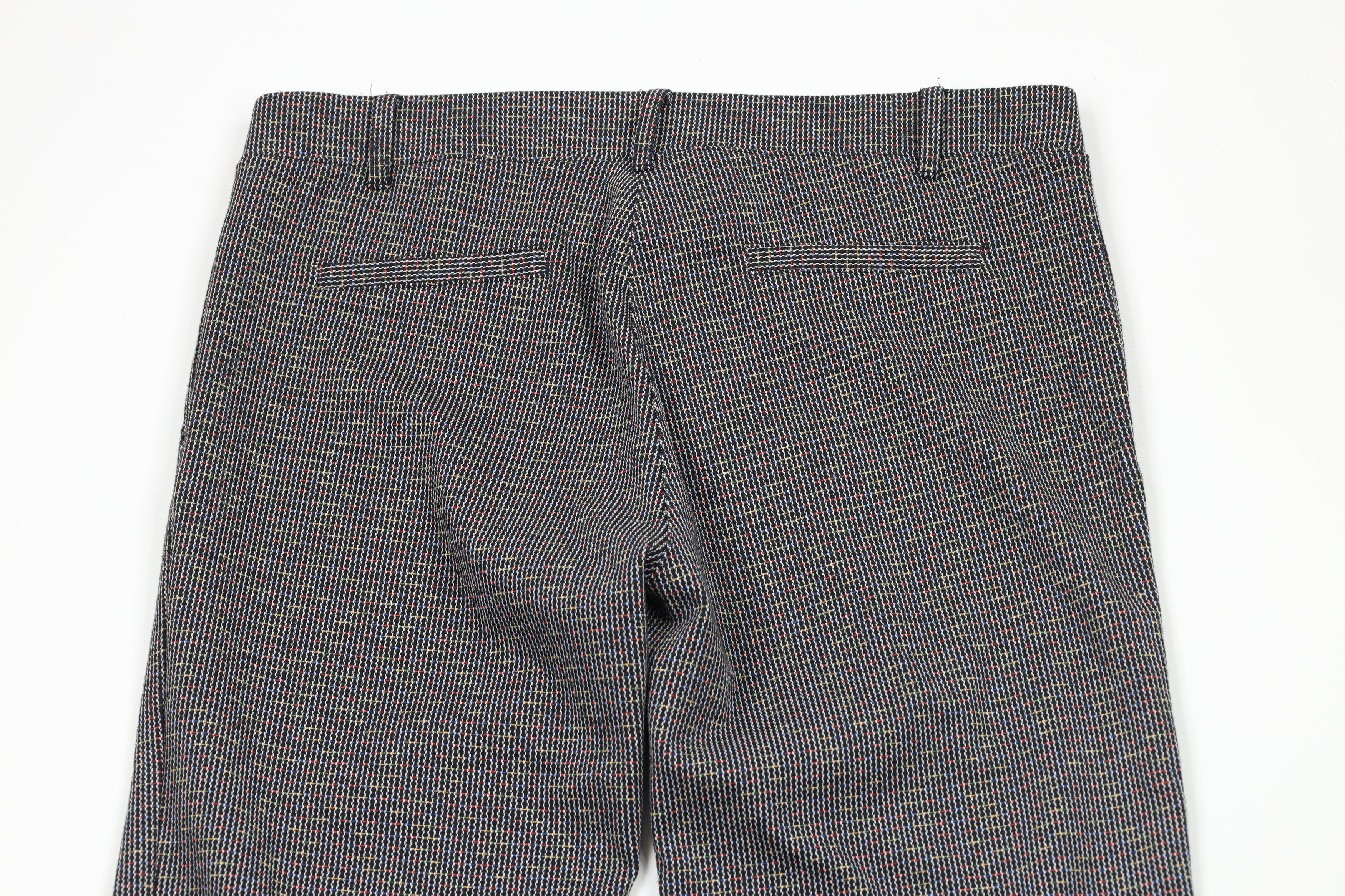 Betabrand × Vintage Betabrand Dress Pant Yoga Pants Rainbow Fleck Striped Size 32" / US 10 / IT 46 - 8 Thumbnail