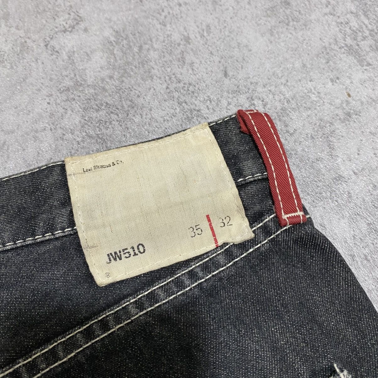 Junya Watanabe FW03 JUNYA WATANABE X LEVI’S ACID WASH BLACK BAGGY PANTS Size US 34 / EU 50 - 10 Thumbnail