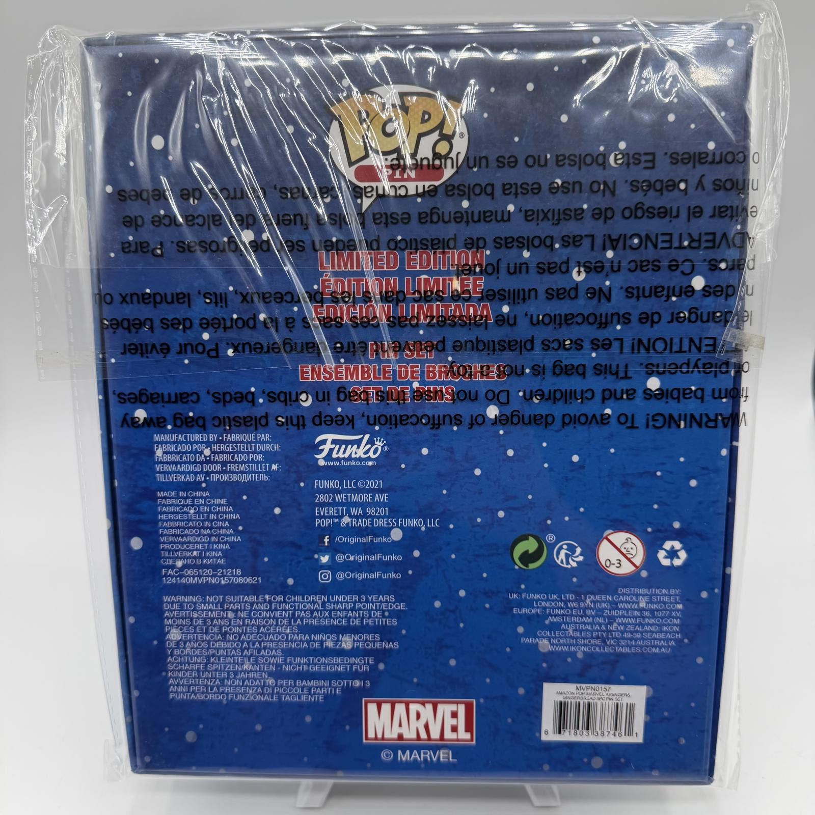 Other Loungefly Funko Pop! Disney Marvel - Gingerbread Avengers Size ONE SIZE - 2 Thumbnail