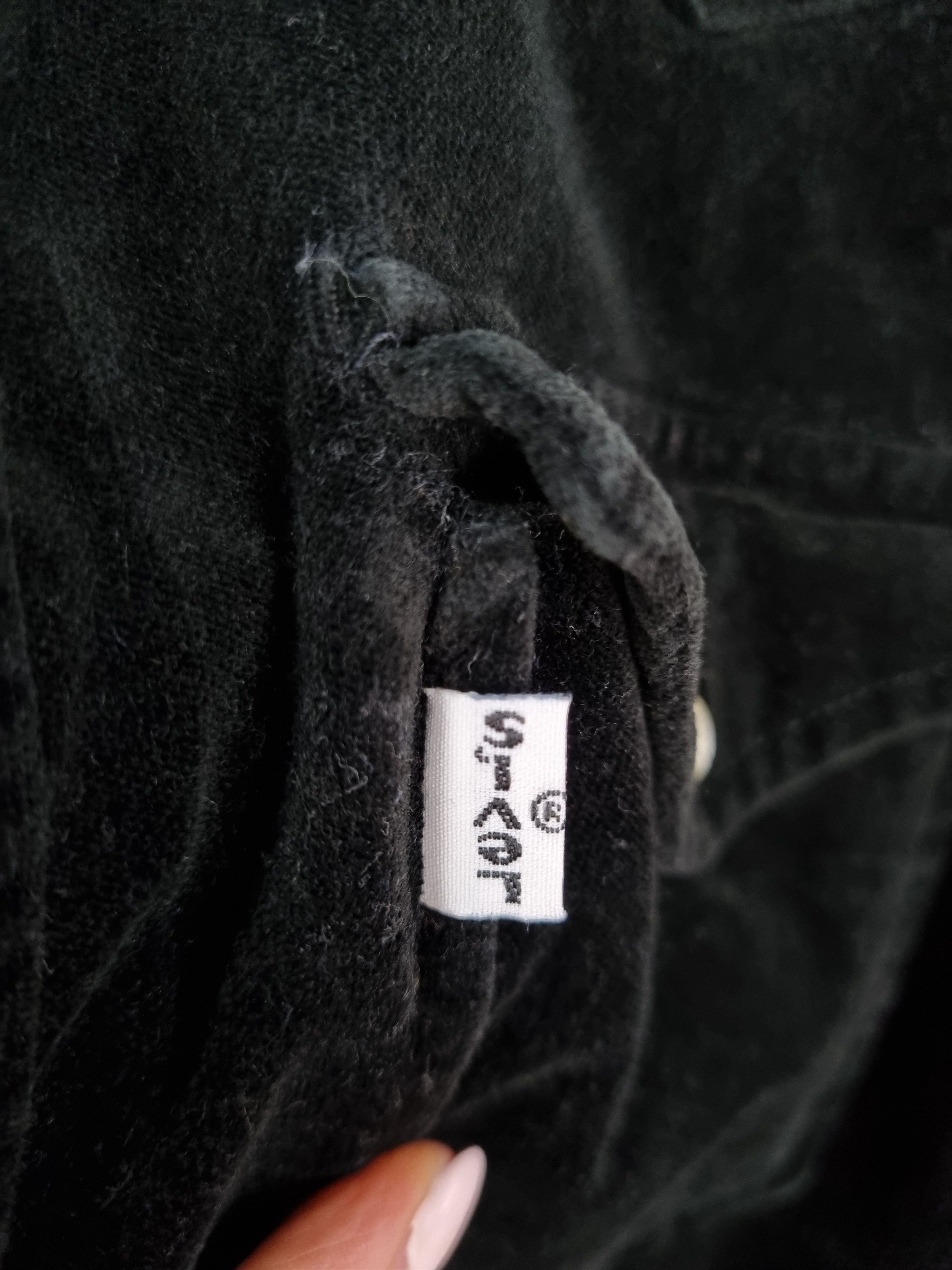 Levi's × Levi's Vintage Clothing Levis Deep Black Velvet Corduroy Cowboy Shirt Size US M / EU 48-50 / 2 - 10 Thumbnail