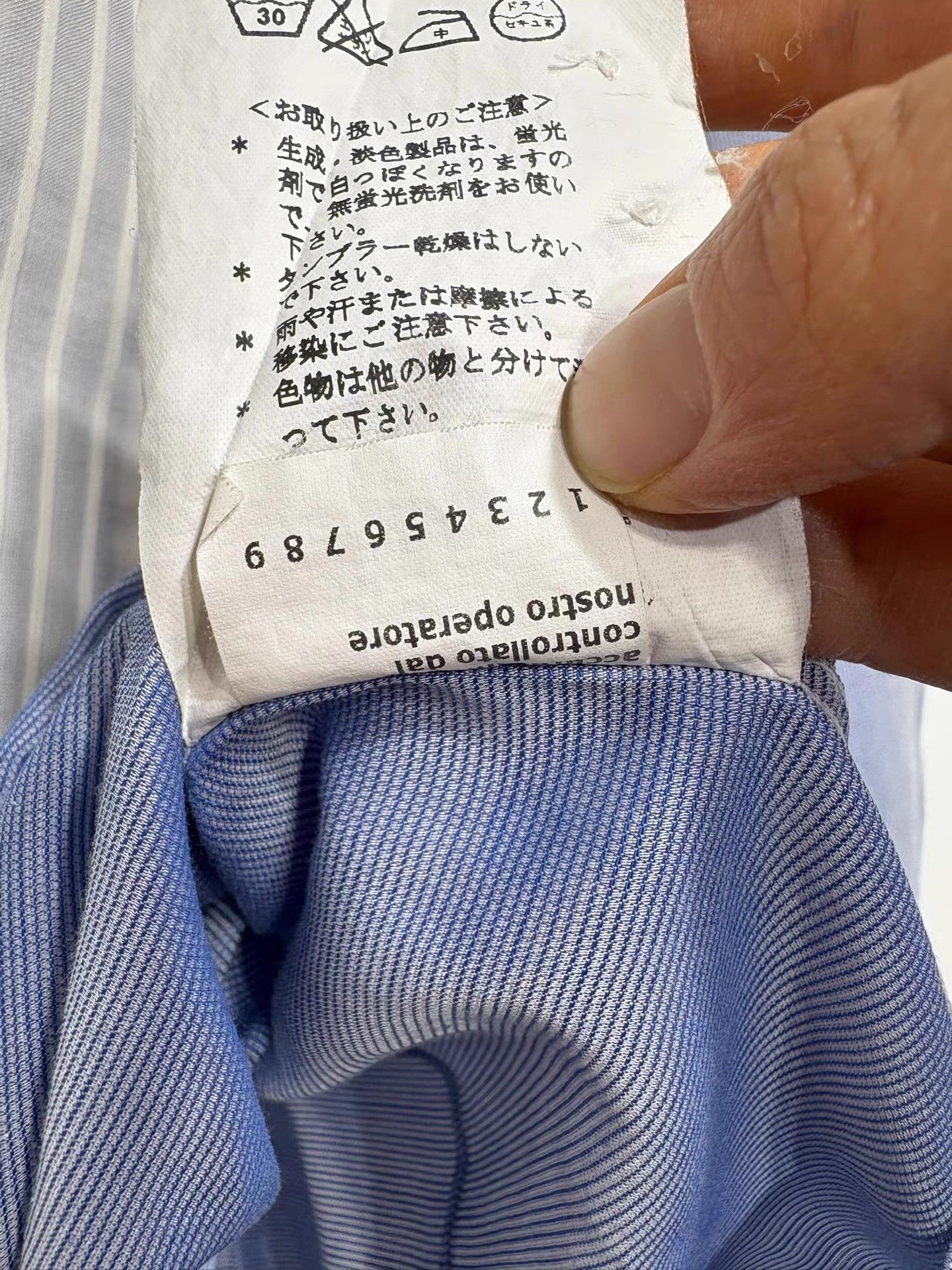 Dolce & Gabbana Dolce&Gabbana Men's Long Sleeve Shirt K29 Size US XXS / EU 40 - 7 Thumbnail