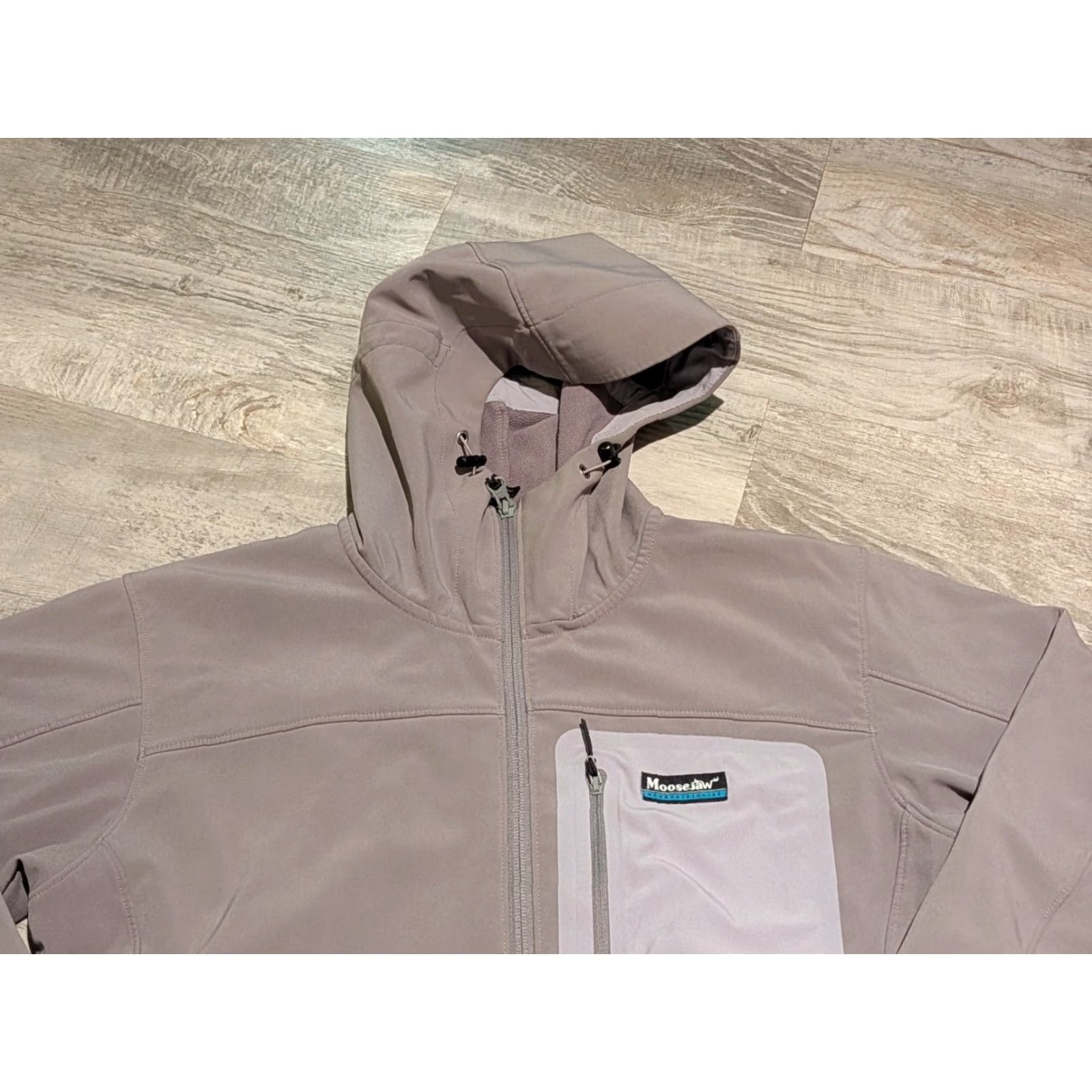 Vintage Moosejaw Mountaineering Jacket Adult Medium Gray Hooded Lined Mens Size US M / EU 48-50 / 2 - 2 Thumbnail