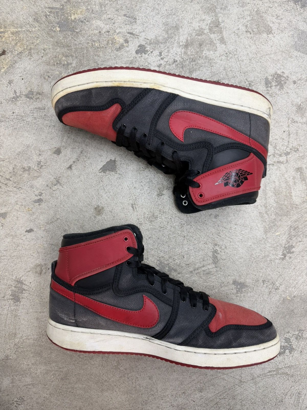 Jordan Brand PROMO SAMPLE Nike Air Jordan 1 KO Bred Size US 10 / EU 43 - 1 Thumbnail
