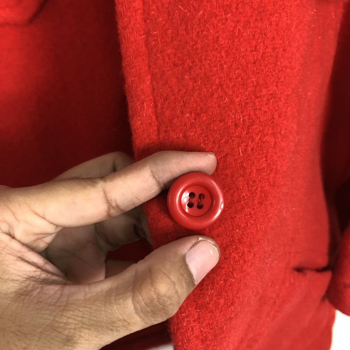 Japanese Brand 🔥VINTAGE WOOL BUTTON JACKET CANDY BOX ISSEY MIYAKE Size US M / EU 48-50 / 2 - 18 Thumbnail