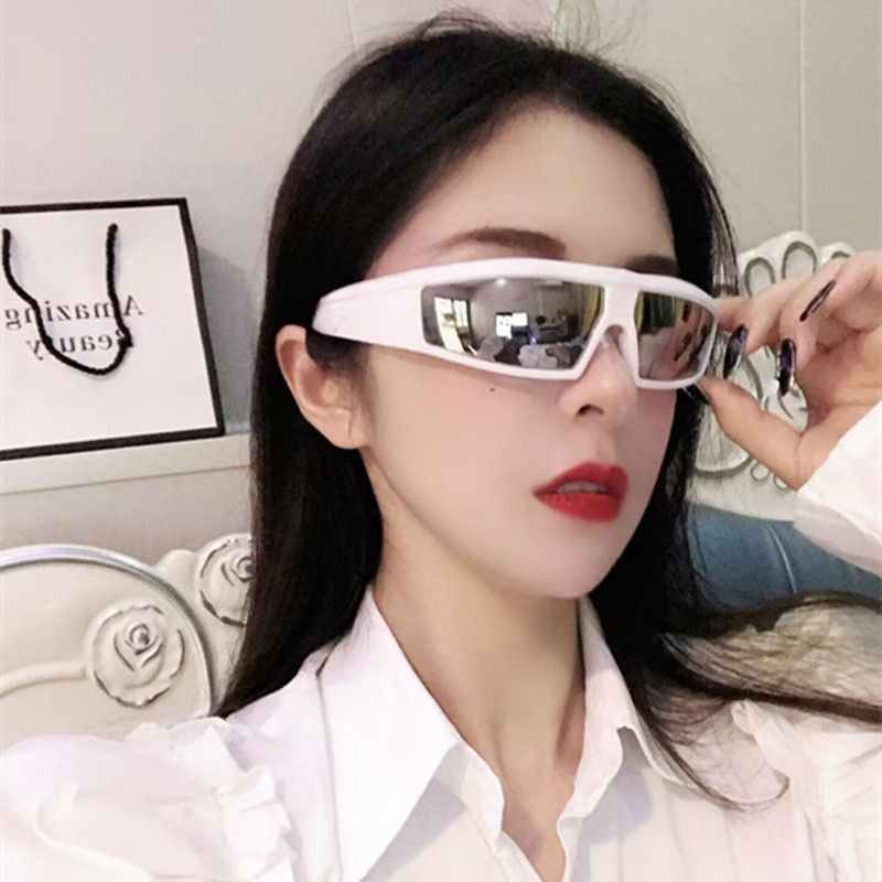 VIBE New Trend Street ins style custom avant-garde sunglasses Size ONE SIZE - 3 Thumbnail