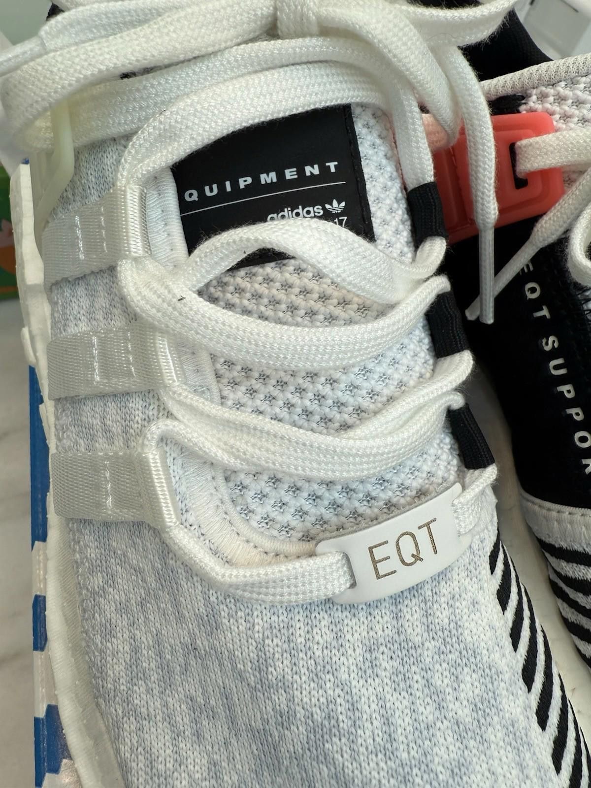 Adidas Adidas EQT Support 93/17 White Turbo Red Men's Size 8 BA7473 Size US 8 / EU 41 - 6 Thumbnail