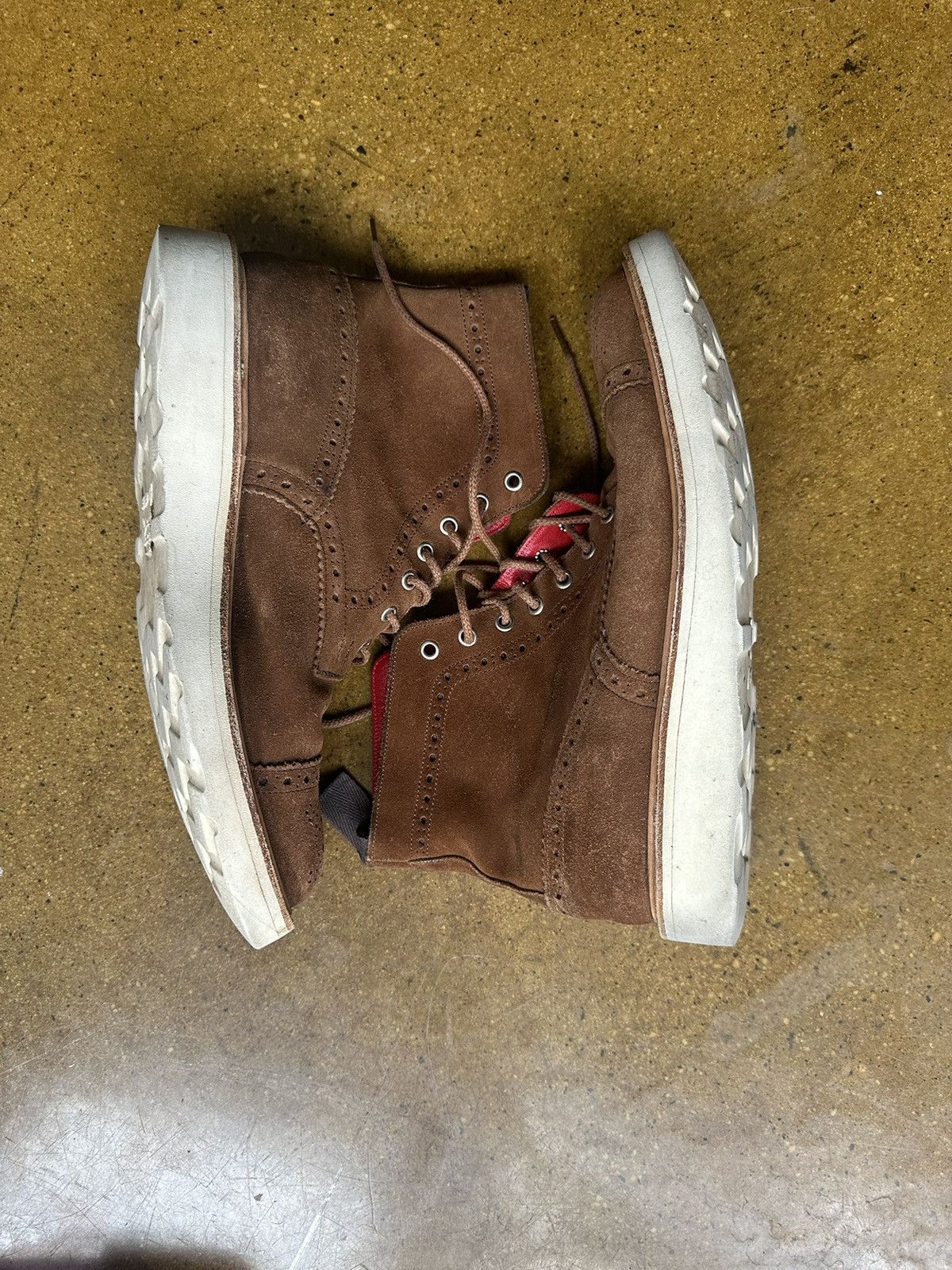 Junya Watanabe Junya Watanabe Man Tricker Snuff Repello Toe Cap Brogue Size US 10.5 / EU 43-44 - 4 Thumbnail