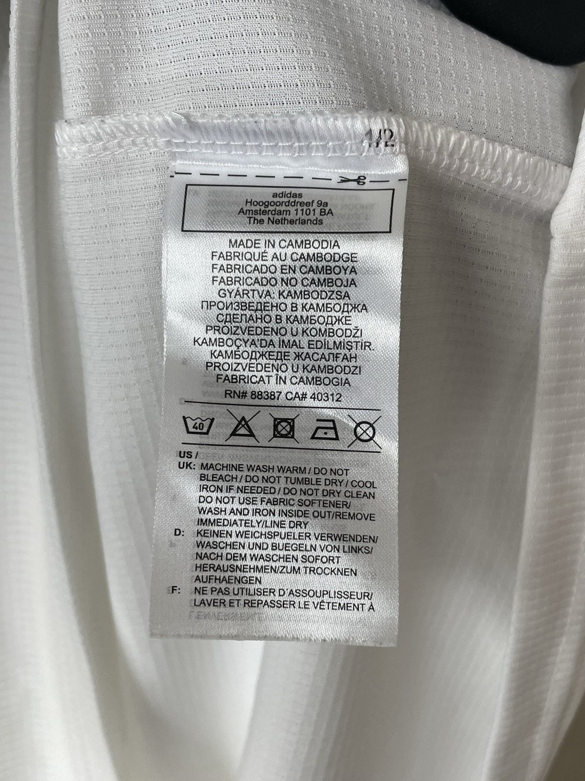 Adidas Leeds United 2020 - 2021 Home football shirt jersey Size US M / EU 48-50 / 2 - 8 Thumbnail