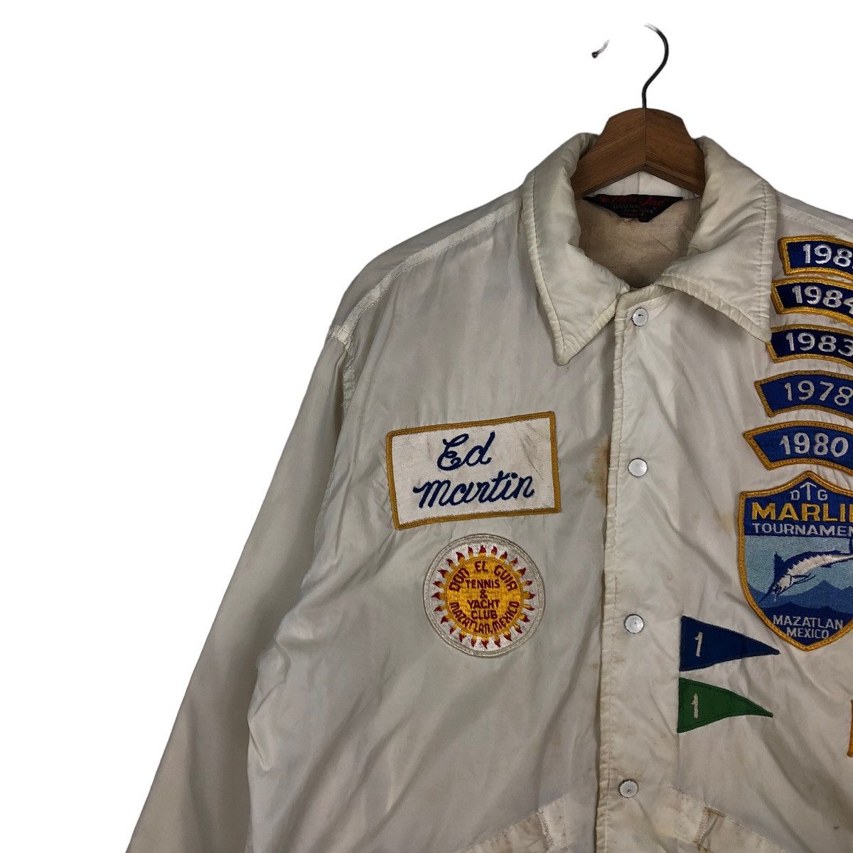 Vintage 🔥Vintage Dunbrooke USA Button Jacket Marlin Tournament Size US M / EU 48-50 / 2 - 7 Thumbnail