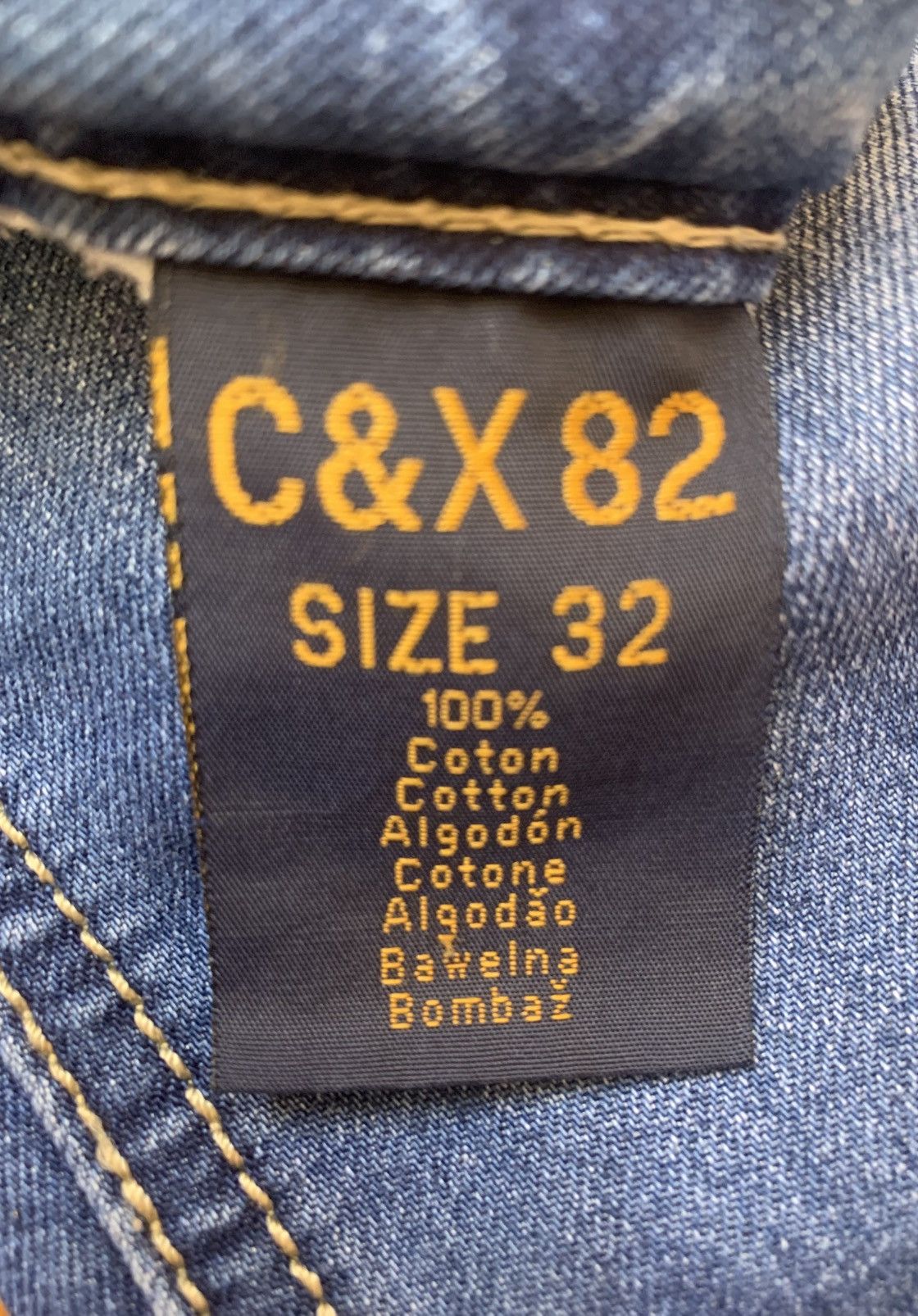 Jean × Vintage Vintage C y X82 Denim Shorts Size US 32 / EU 48 - 4 Thumbnail