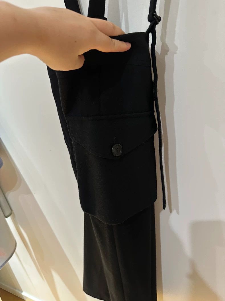 Yohji Yamamoto Yohji Yamamoto size 1 Wool suspenders pants 2506-Nextarrow Size US 28 / EU 44 - 6 Thumbnail