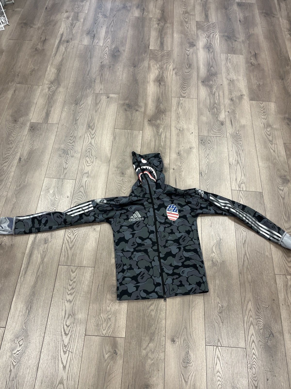 Adidas Bape Bape X Adidas Track Jacket Grailed