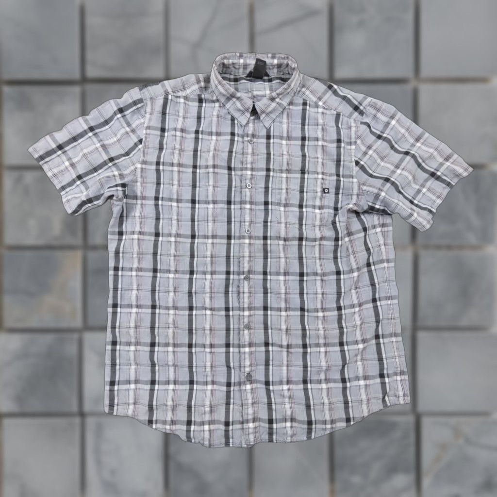 Marmot Marmot Shirt Men’s XL Button-Up Short Sleeve Plaid Gray Polyester Rayon Outdoors Casual Clothing Shirt Size US XL / EU 56 / 4 - 1 Thumbnail