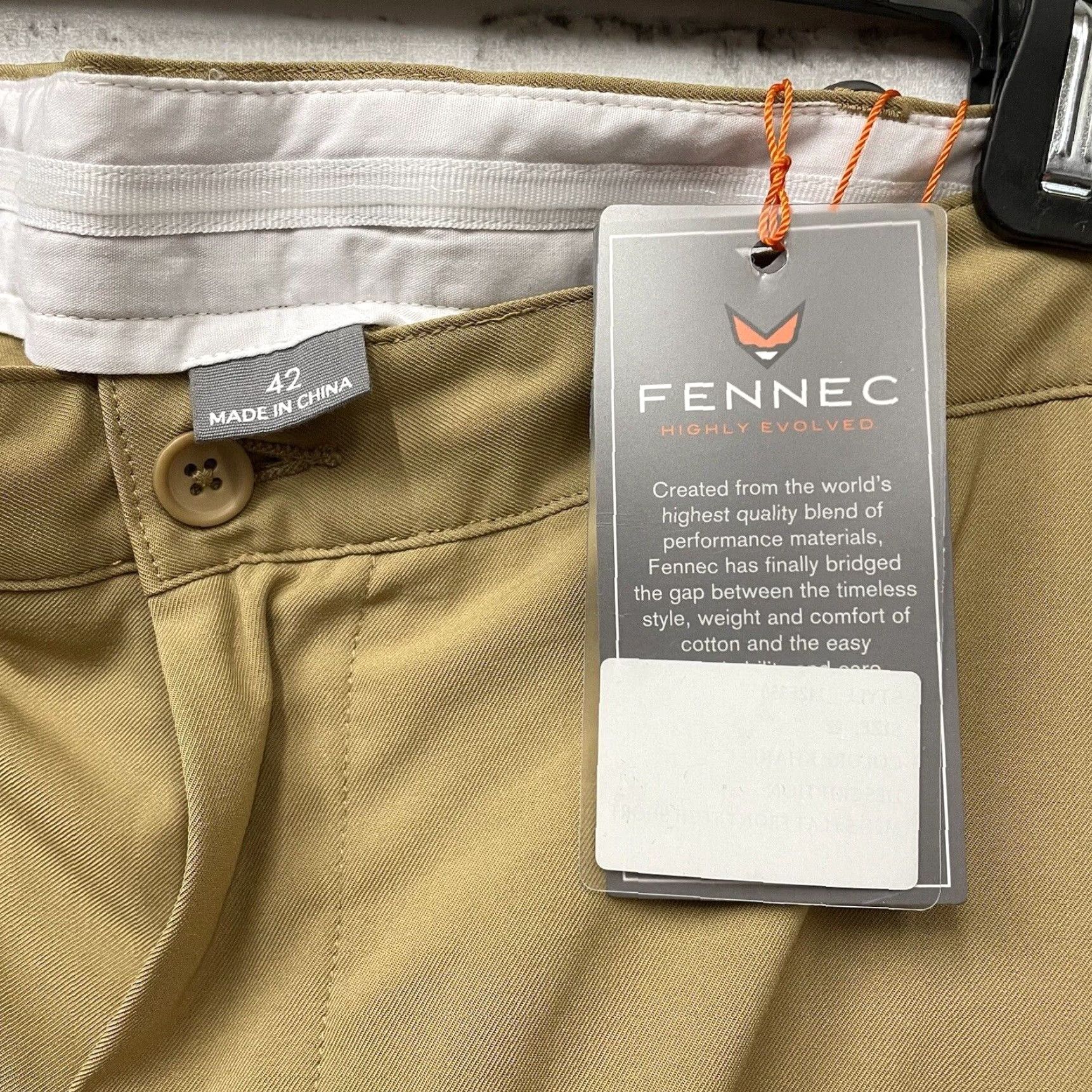 Vintage VINTAGE Fennec Cargo Shorts Mens Size 42 Beige Size US 42 / EU 58 - 4 Thumbnail