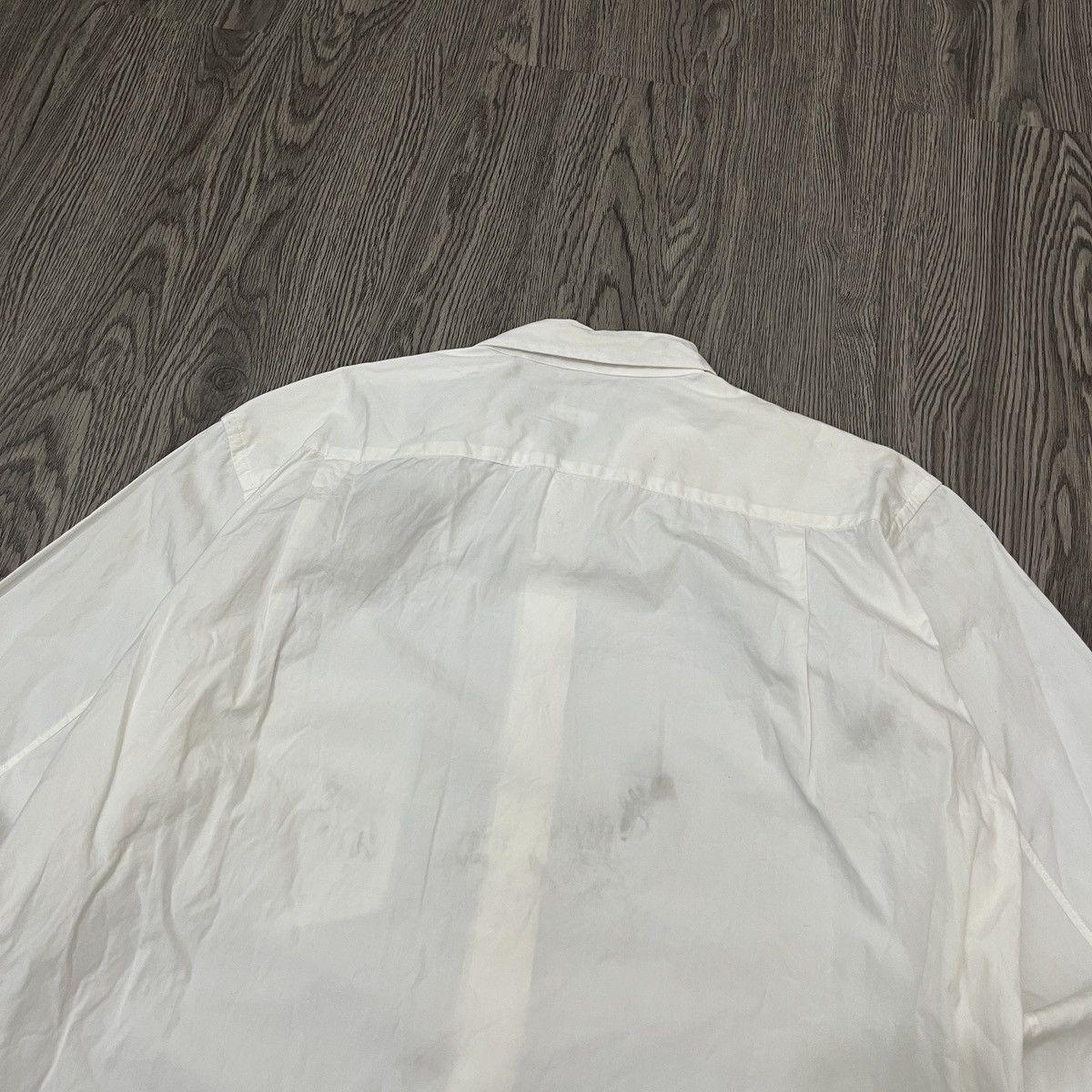 Comme des Garcons Homme Plus Classic white shirt with a unique touch 🎀 Black bow Size US S / EU 44-46 / 1 - 7 Thumbnail