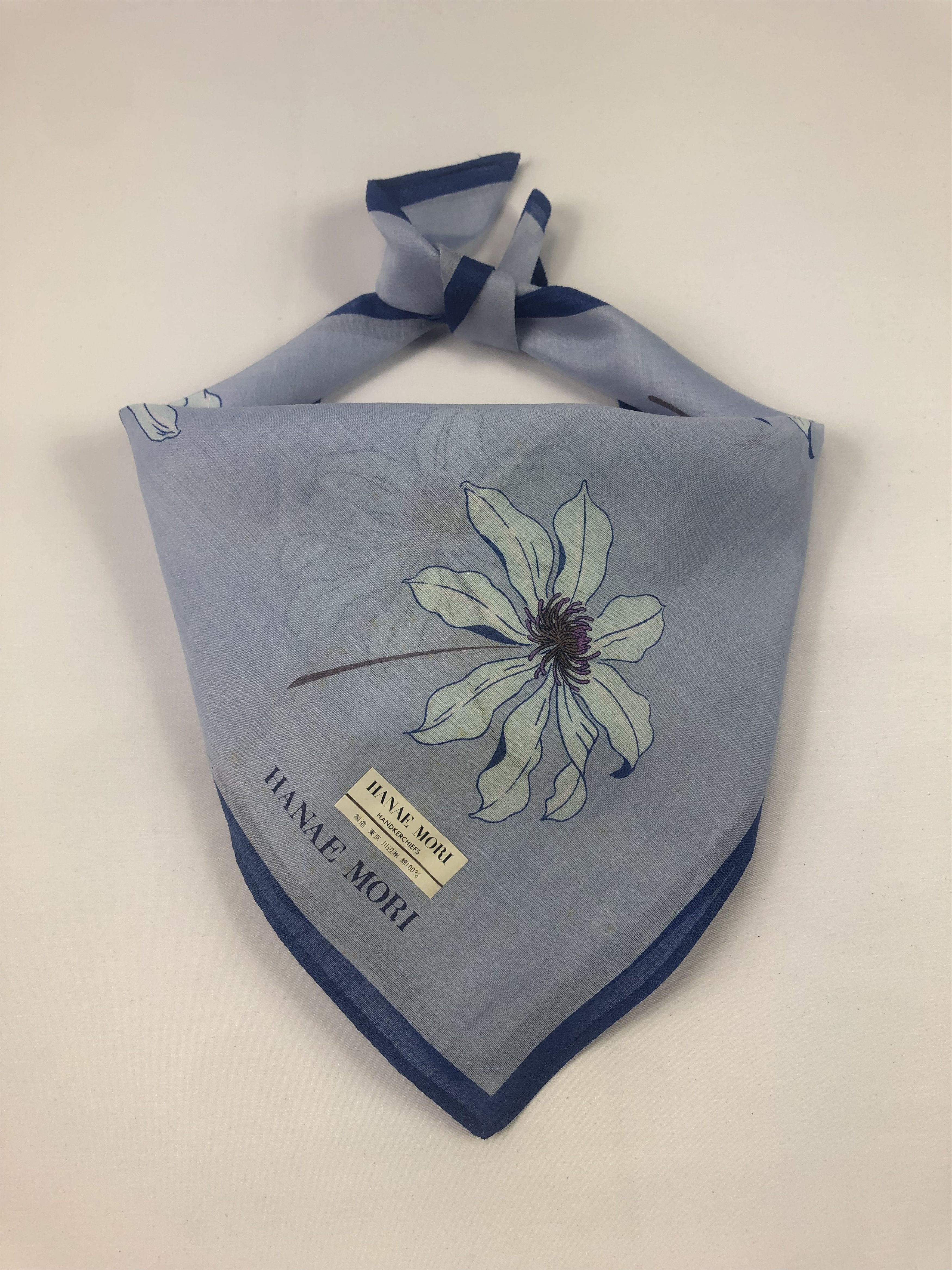 Hanae Mori × Japanese Brand × Vintage Hanae Mori Handkerchief / Bandana / Neckerchief Size ONE SIZE - 1 Thumbnail