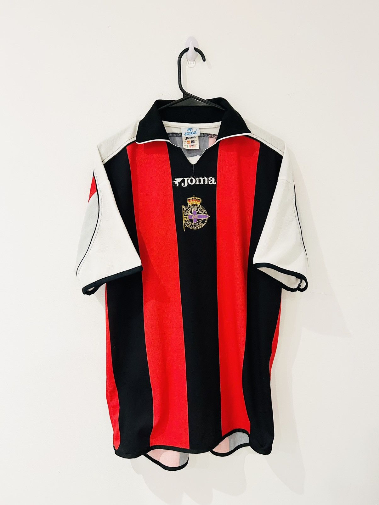 Joma × Vintage Club Deportivo de la Curuna 2001/02 away Size US S / EU 44-46 / 1 - 1 Thumbnail