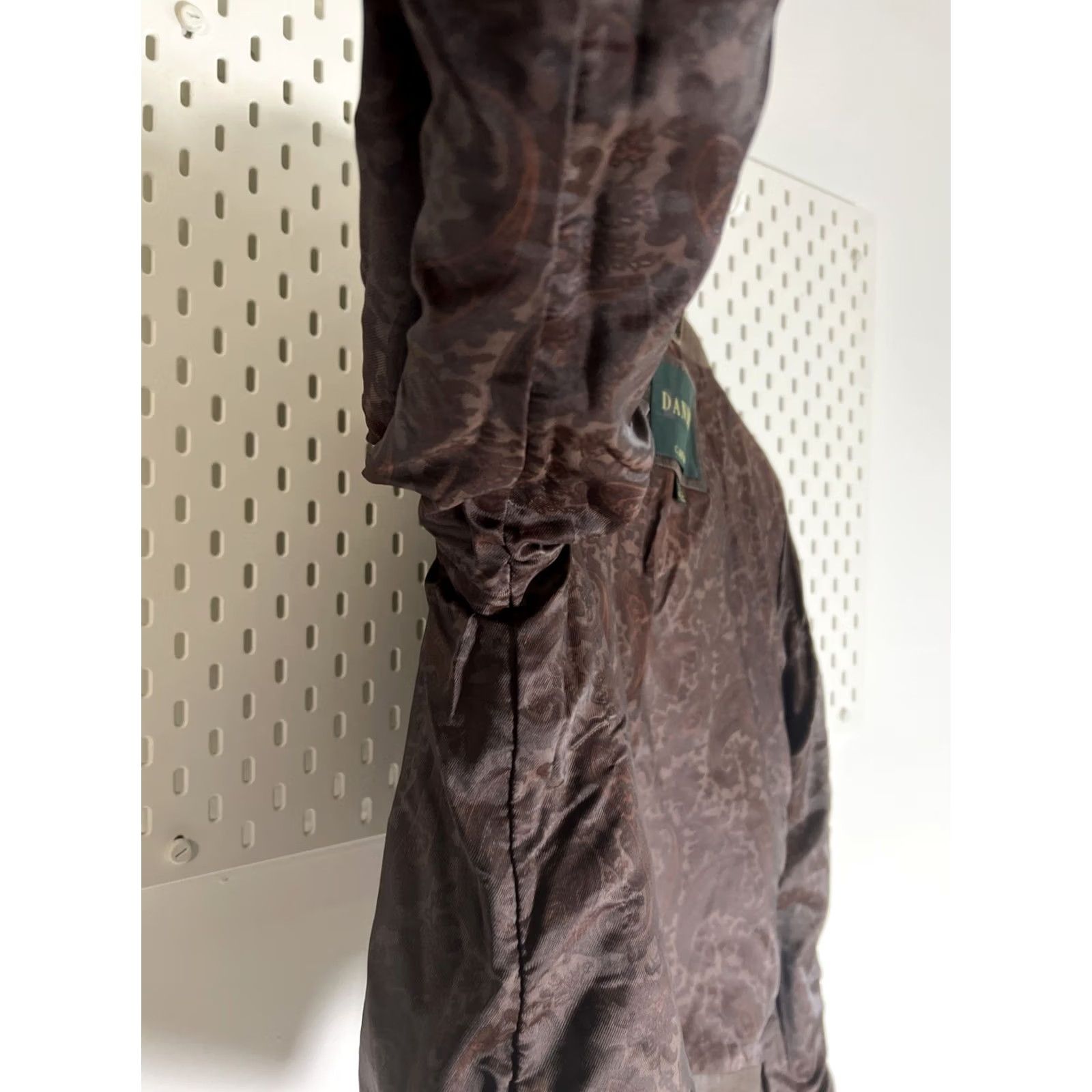 Vintage VINTAGE Danier Womens Genuine Leather Jacket Short Brown 10-12 Regular Long Sleeve Zipper - (J2137) Size L / US 10 / IT 46 - 7 Thumbnail