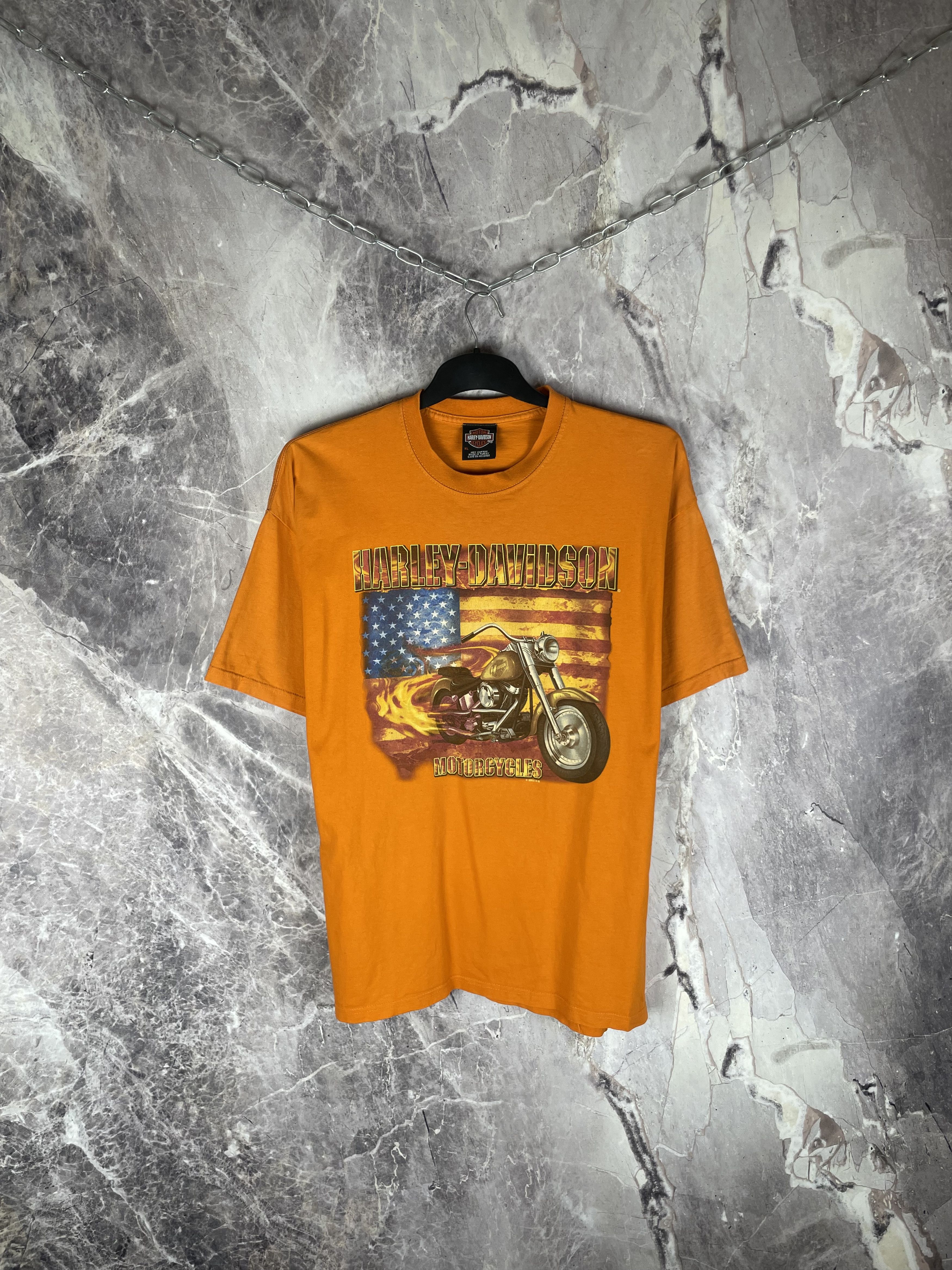Harley Davidson Vintage Harley Davidson T-Shirt Size US XL / EU 56 / 4 - 1 Thumbnail