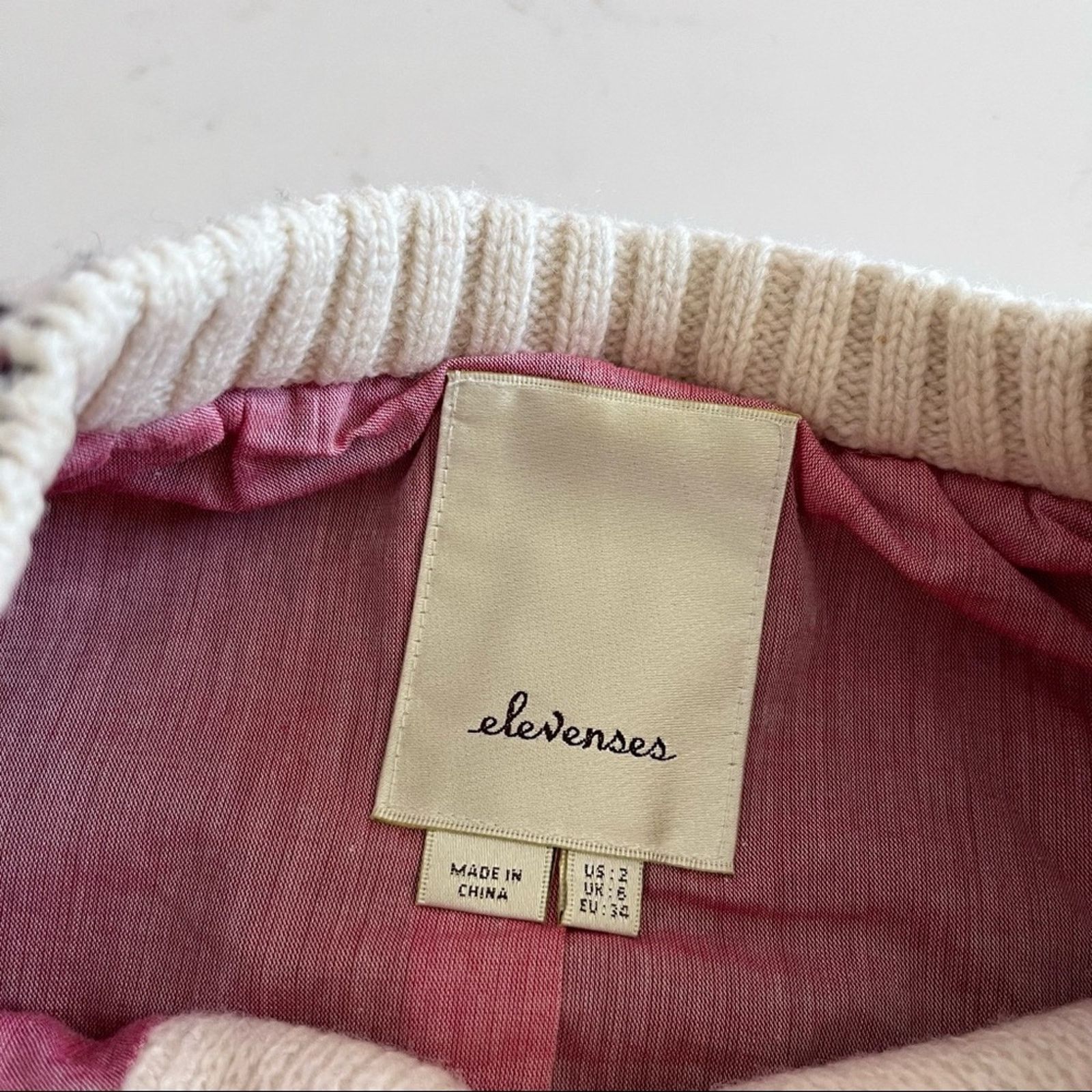 Anthropologie Anthropologie Buckhaven Fairisle Sweater jacket Elevenses Size XS / US 0-2 / IT 36-38 - 10 Thumbnail