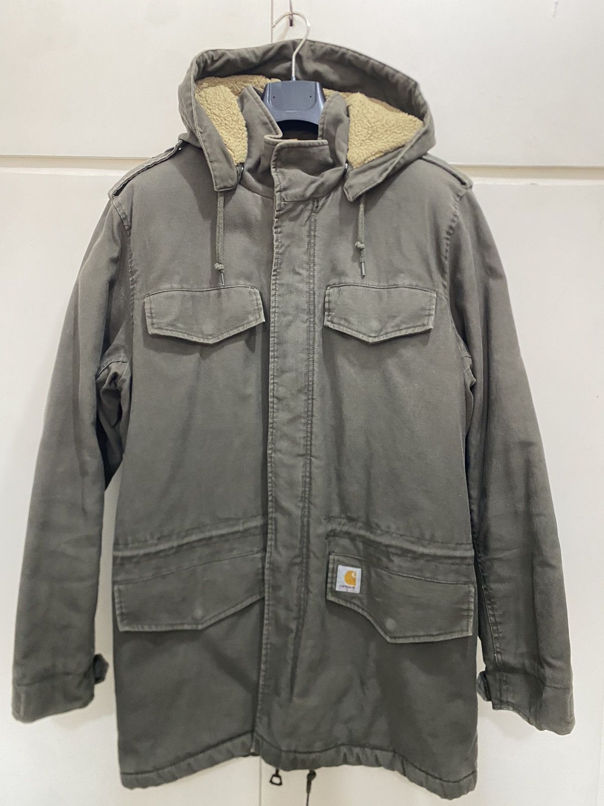 Carhartt Wip Carhartt WIP Hickman Coat Pile-Lined Parka, size XL, green, Size US XL / EU 56 / 4 - 2 Thumbnail