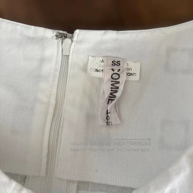 Comme des Garcons Comme Des Garcons White Patchwork Design Dress Size XS / US 0-2 / IT 36-38 - 5 Thumbnail