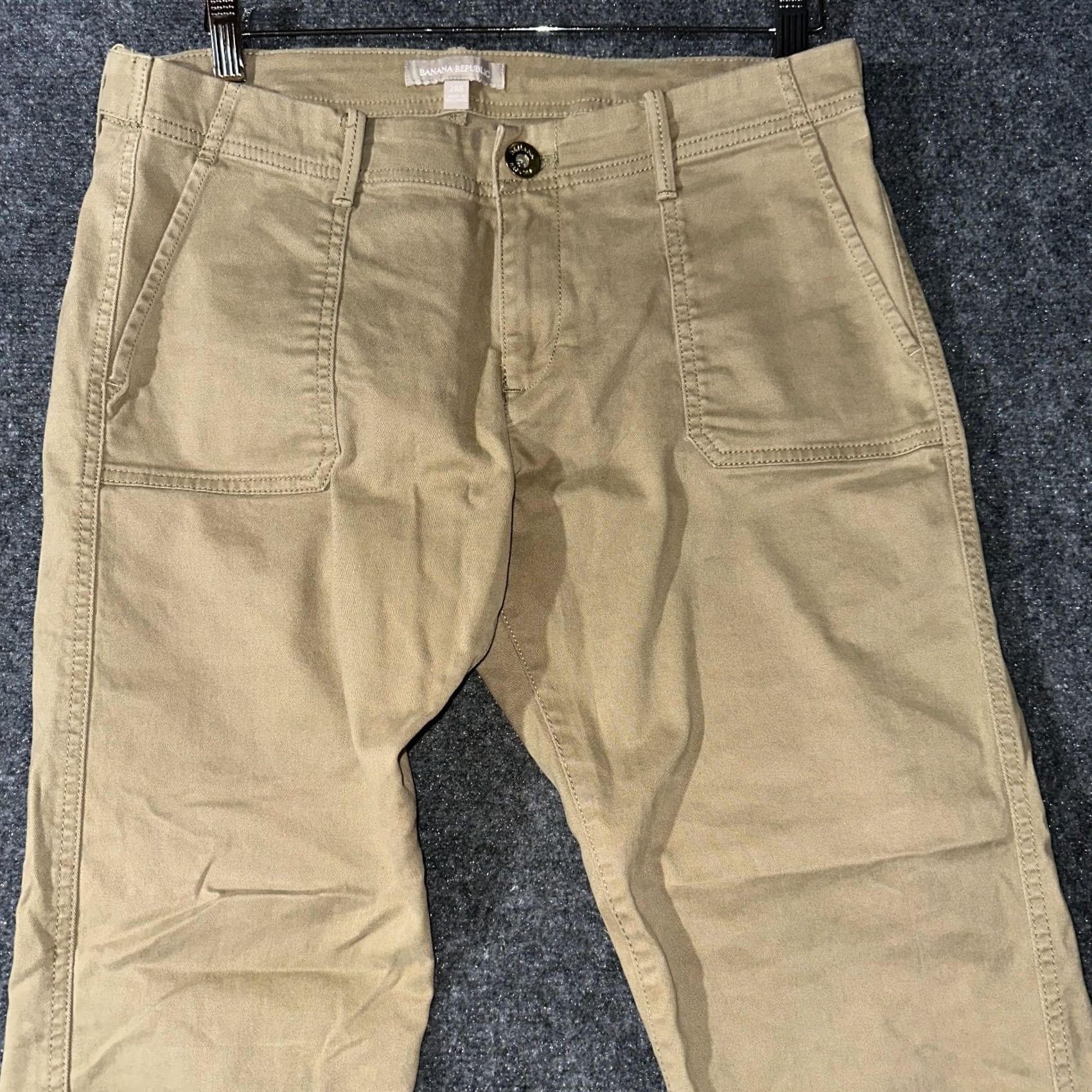 Banana Republic Banana Republic Pants Womens 28 Short Cotton Stretch Twill Patch Pockets Brown Size 28" / US 6 / IT 42 - 3 Thumbnail