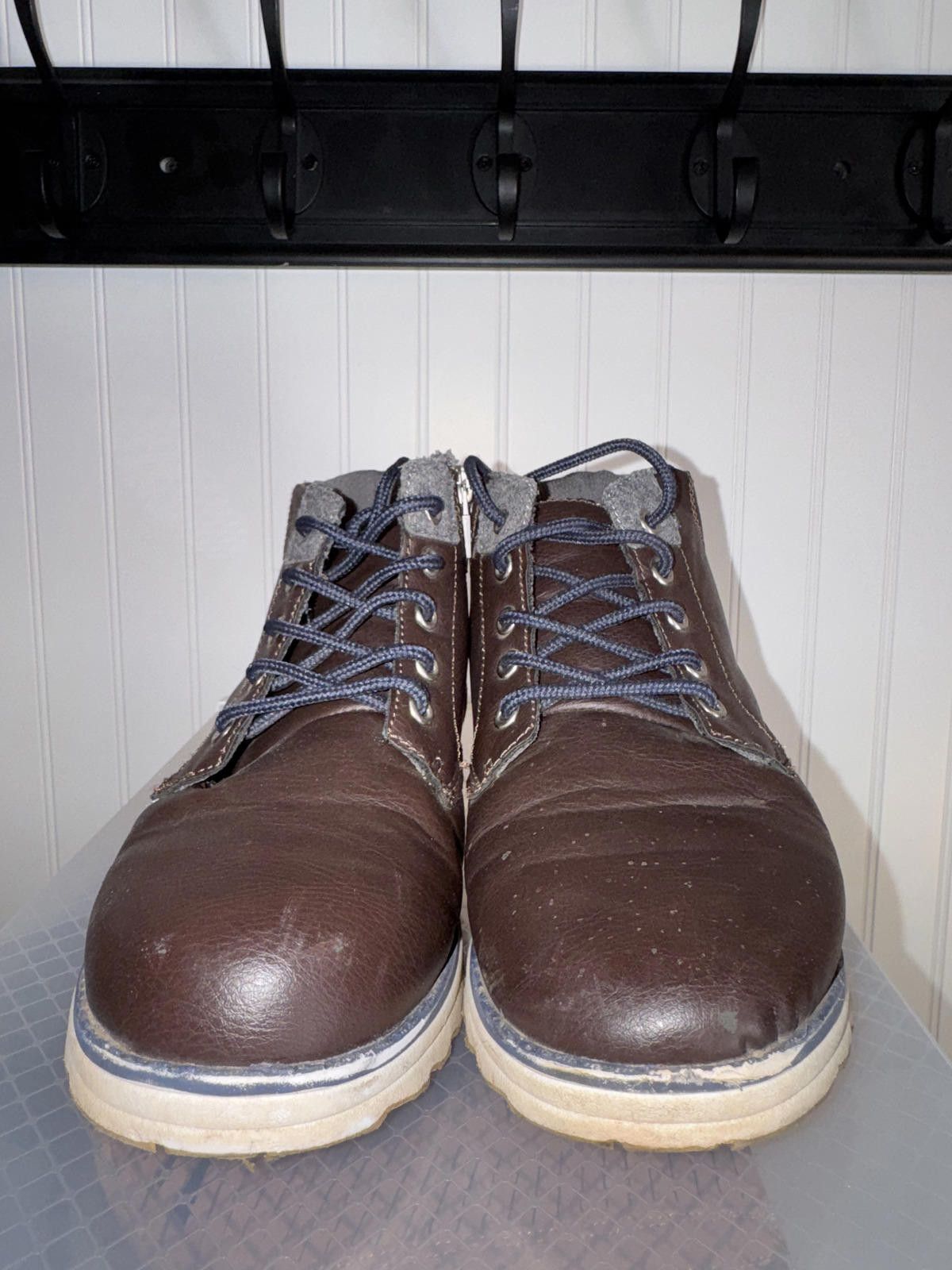 Other Dr. Scholl's Kids Brown Leather Lace-Up Boots Size US 5 / EU 37 - 1 Thumbnail