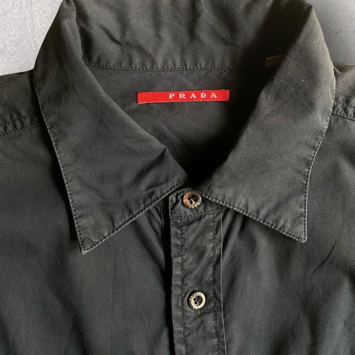 Prada 2006 Prada Military Shirt Size US S / EU 44-46 / 1 - 2 Thumbnail
