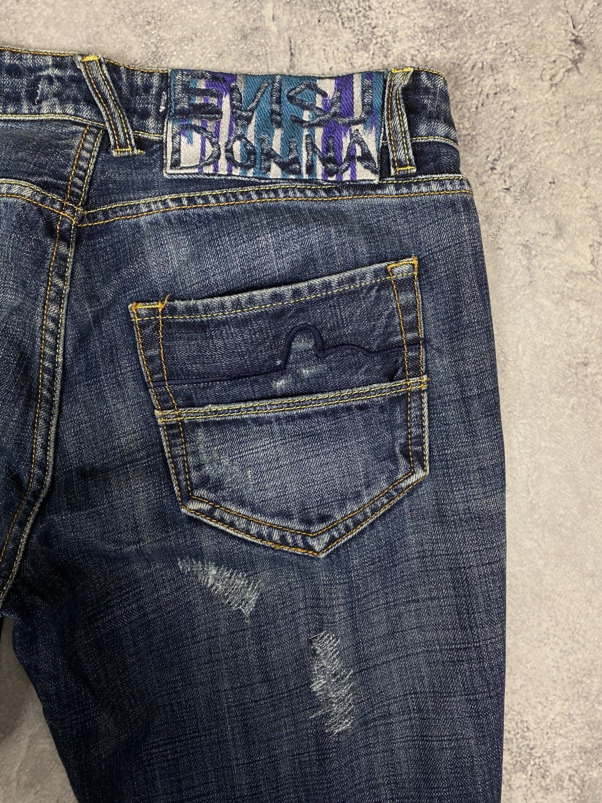 Evisu Evisu Donna Flared Bootcut Jeans Stonewashed y2k japanese Size 31" - 4 Thumbnail