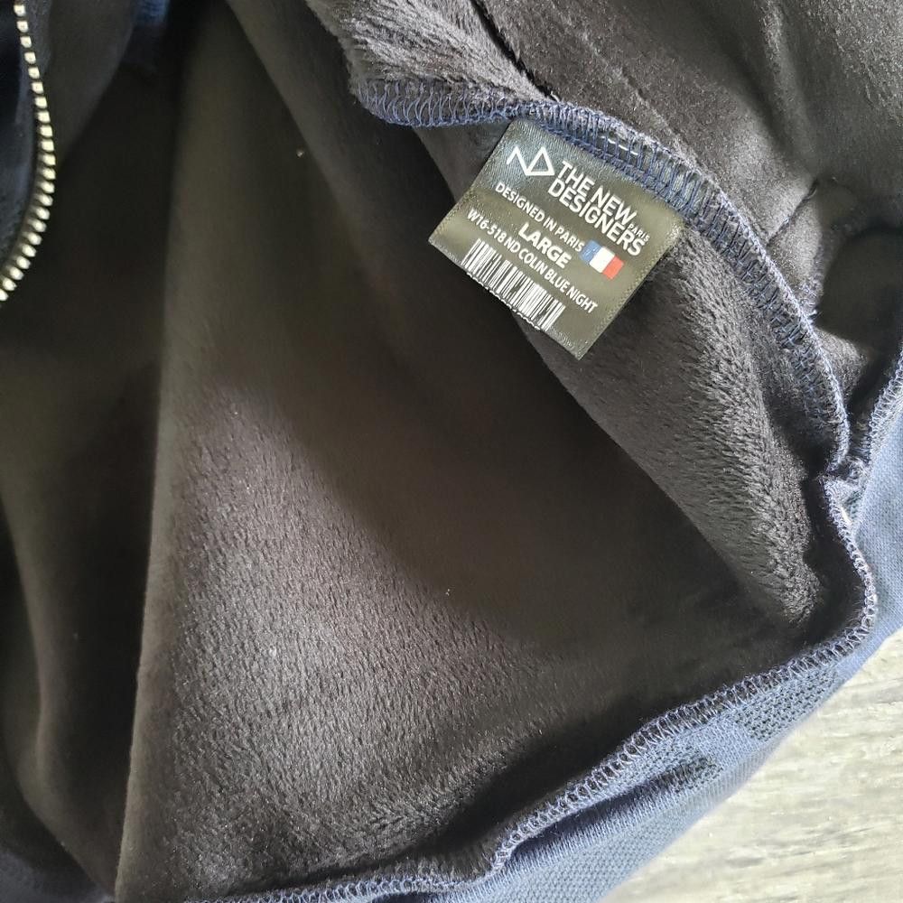 Designer New Designers | Colin Blue Night | Hoodie Zip Up Size US L / EU 52-54 / 3 - 4 Thumbnail