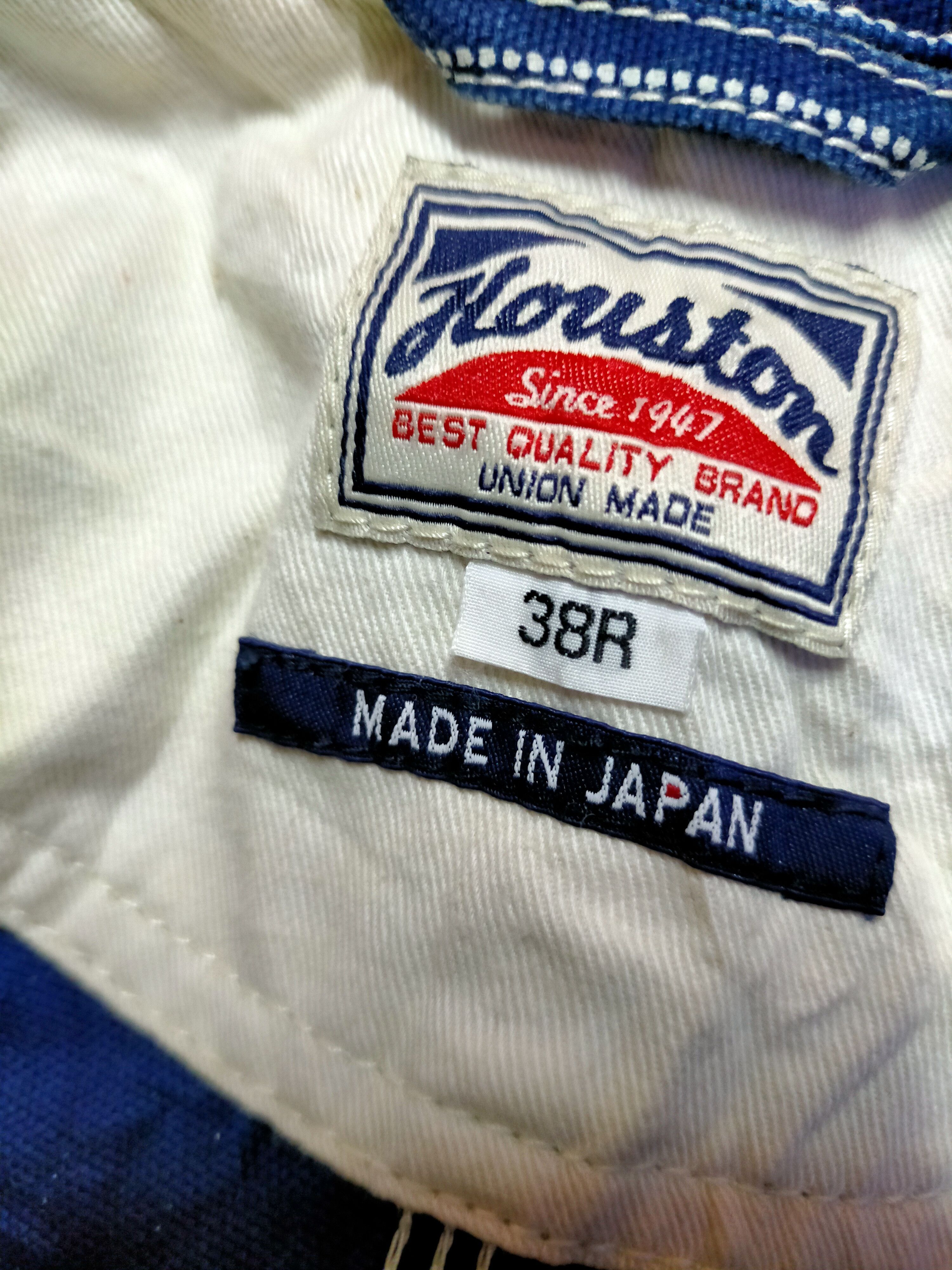 Japanese Brand Houston Wabash Chore Jaket Stripe Denim Made in Japan Size US M / EU 48-50 / 2 - 15 Thumbnail