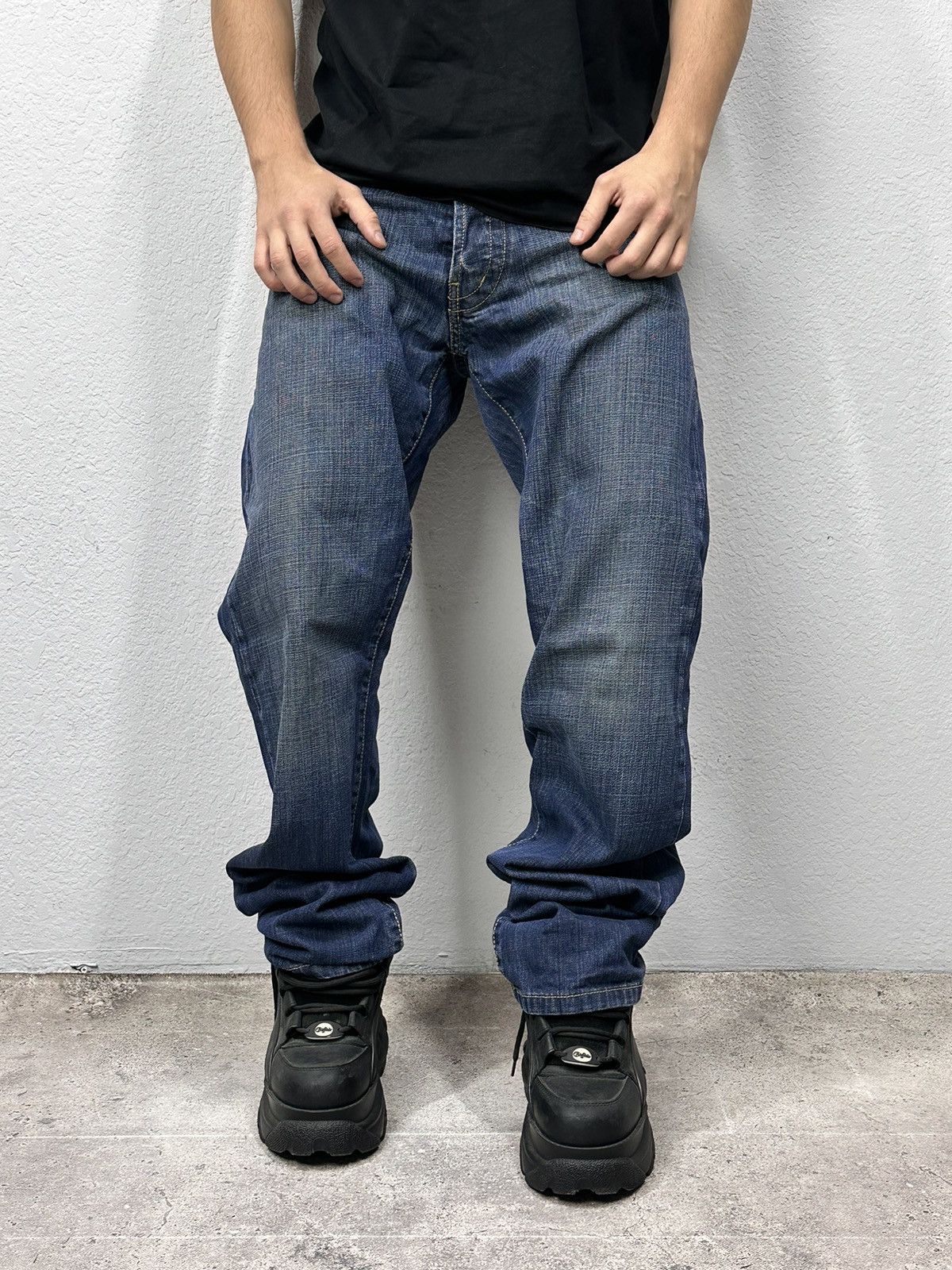 Ed Hardy Vintage Denim Ed Hardy Style FuBu Cargo USA Evisu Japanese Size US 32 / EU 48 - 3 Thumbnail