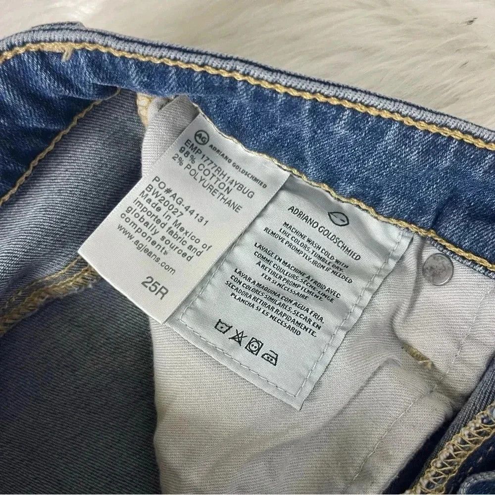 AG Adriano Goldschmied Adriano Goldschmied Farrah High Rise Skinny Jeans Size 25 Size 25" / US 0 / IT 36 - 3 Thumbnail