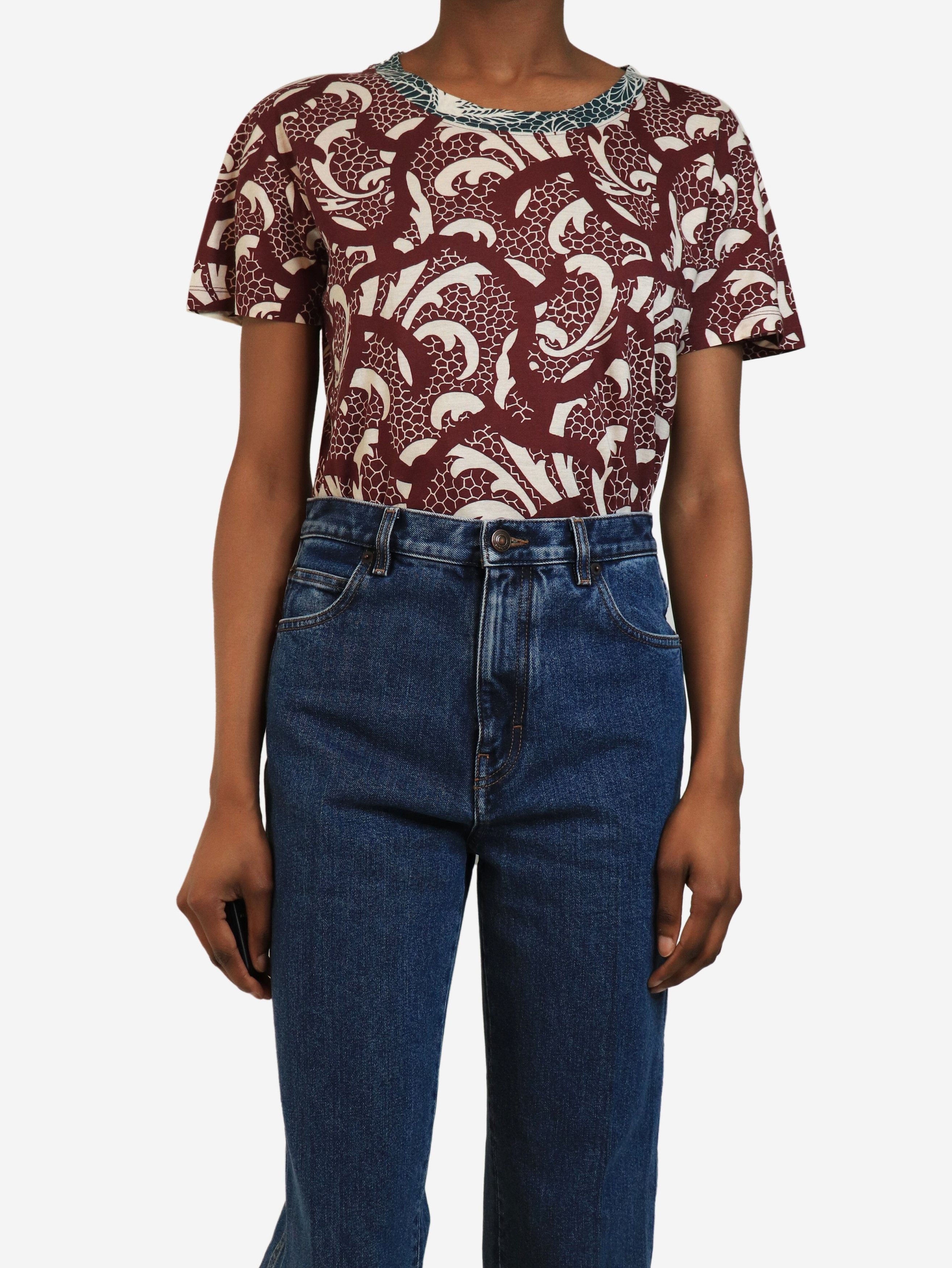 Other Purple printed t-shirt - S Size S / US 4 / IT 40 - 1 Thumbnail