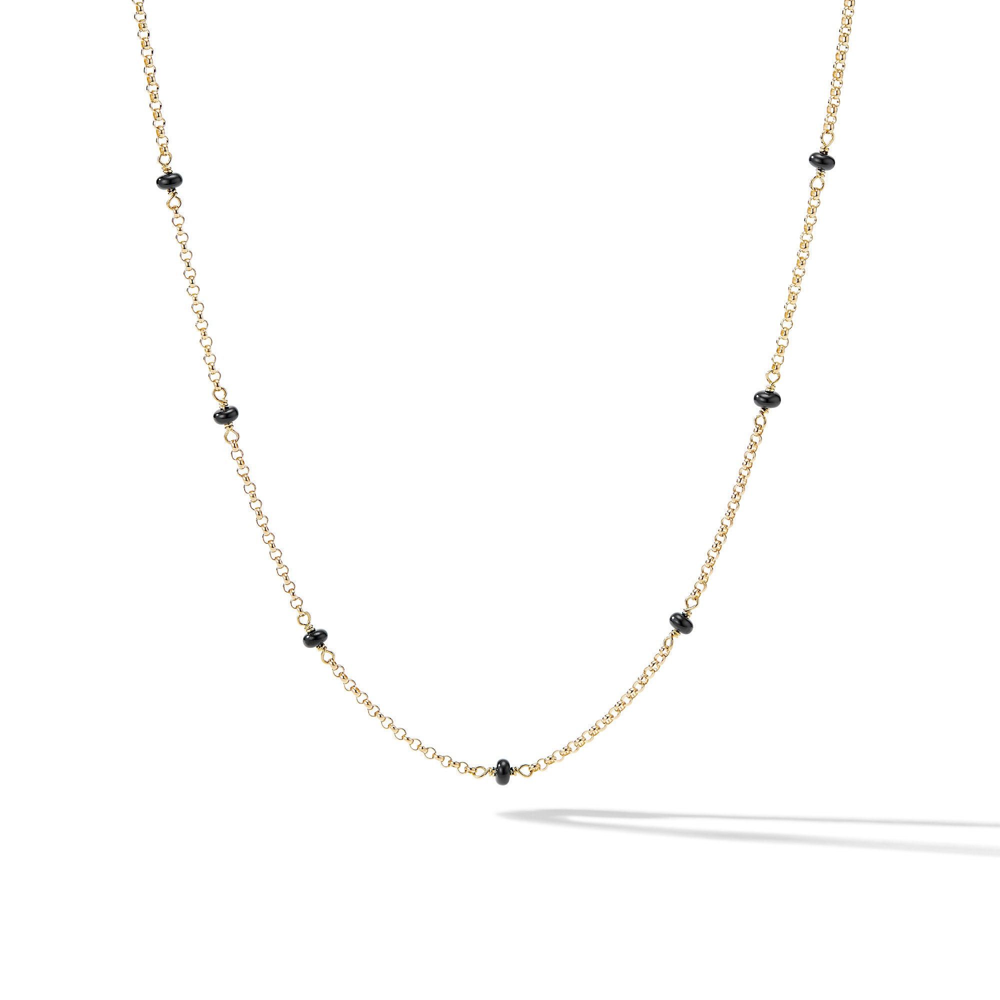 David Yurman o1w1db10426 N14778 Size:7 /Chain Necklace in Golden Size ONE SIZE - 1 Thumbnail