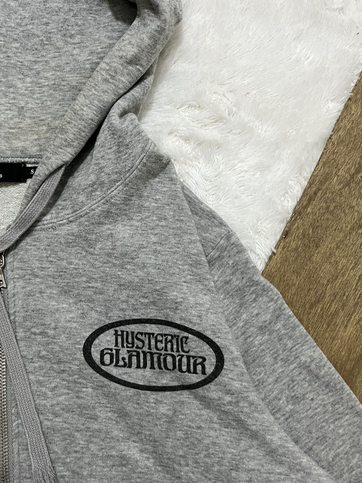 Hysteric Glamour Hysteric Glamour "Art Nouveau Girl" Graphic Zip-Up Hoodie Size US XS / EU 42 / 0 - 5 Thumbnail