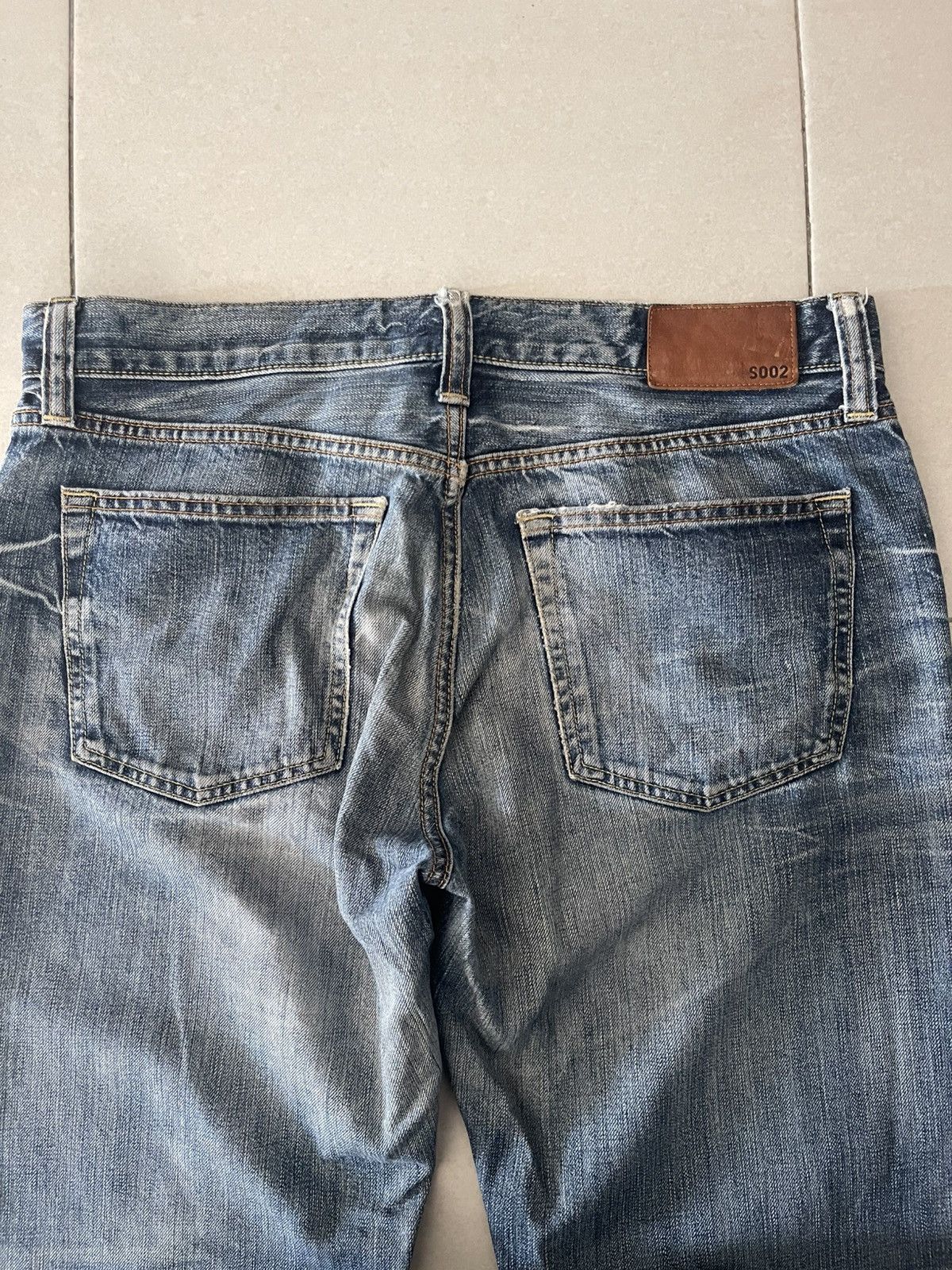 Uniqlo Uniqlo UJ S002 Regular Fit Straight Leg Jeans - Size 34 Size US 34 / EU 50 - 15 Thumbnail