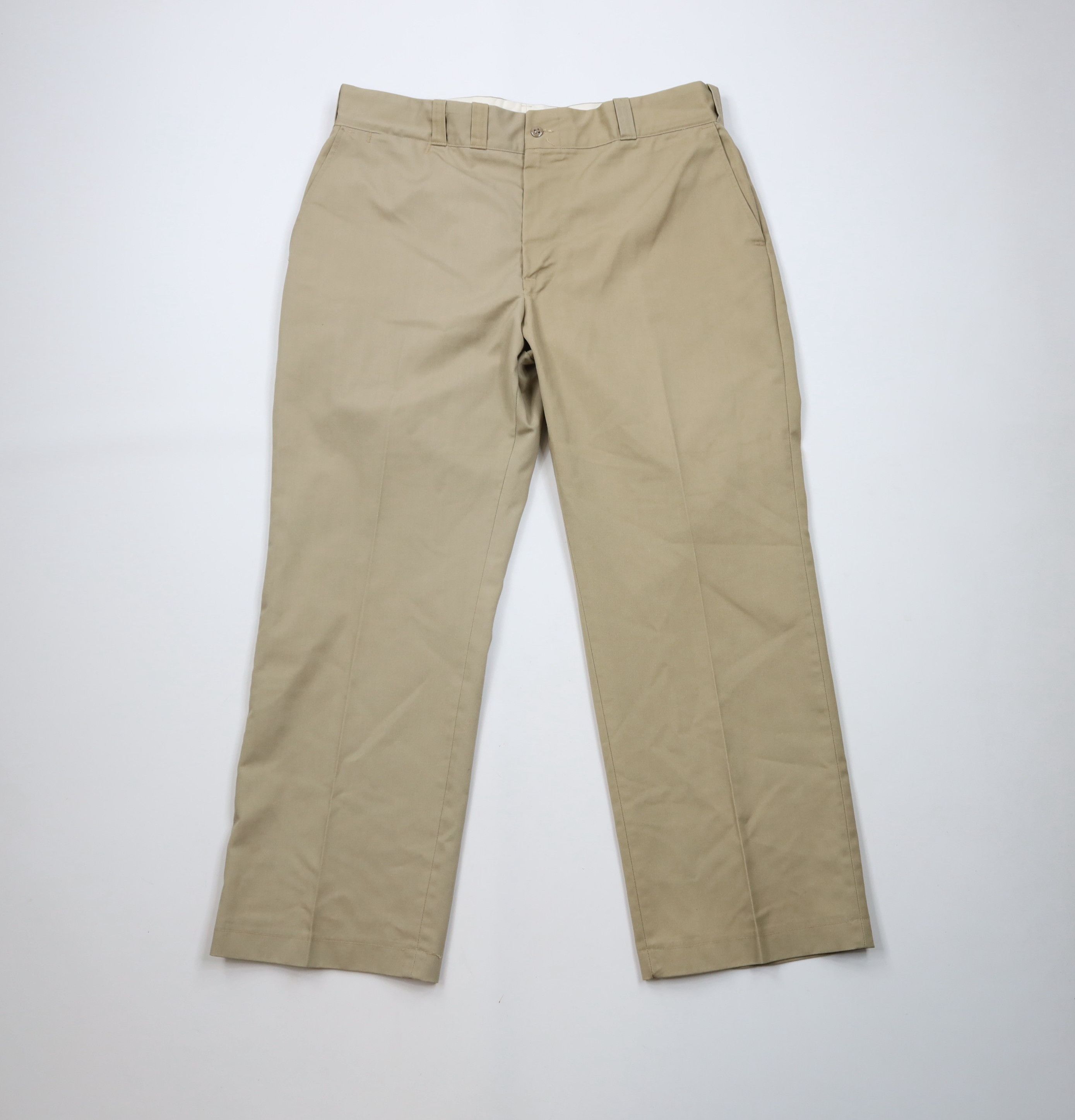 Vintage Vintage 70s OshKosh B'Gosh Wide Leg Chino Pants Beige USA Size US 36 / EU 52 - 1 Thumbnail