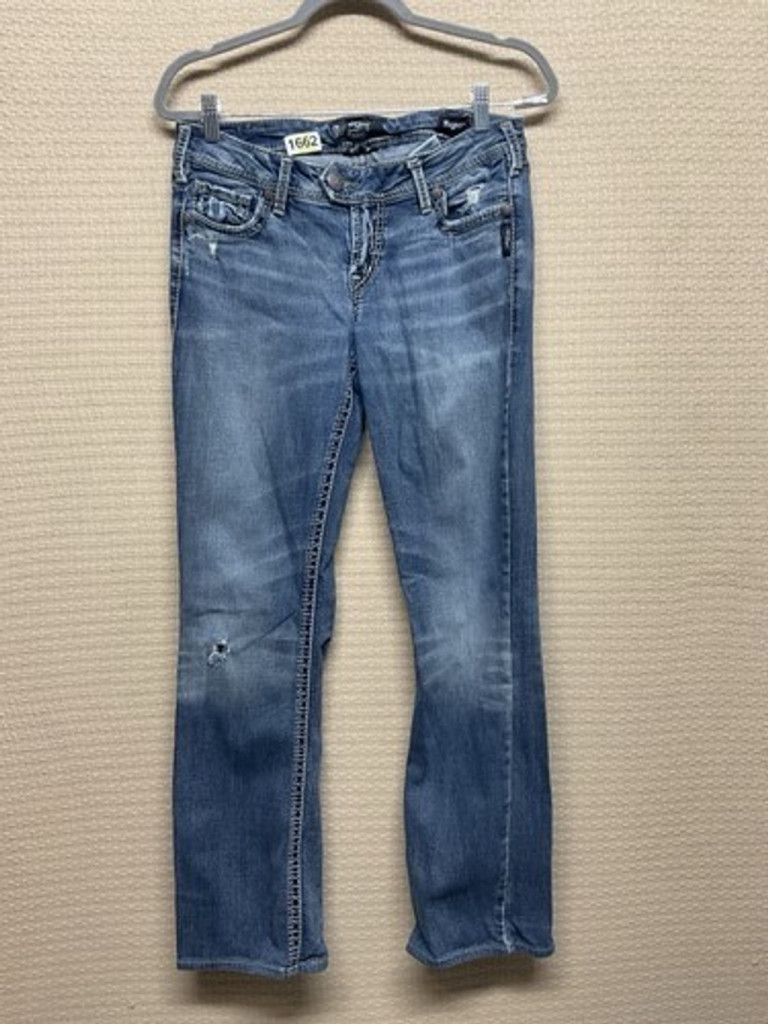 Silver Jeans Co. Silver Jeans Tuesday Stretch Bootcut Jeans Women Size 30x33 Size 30" / US 8 / IT 44 - 1 Preview