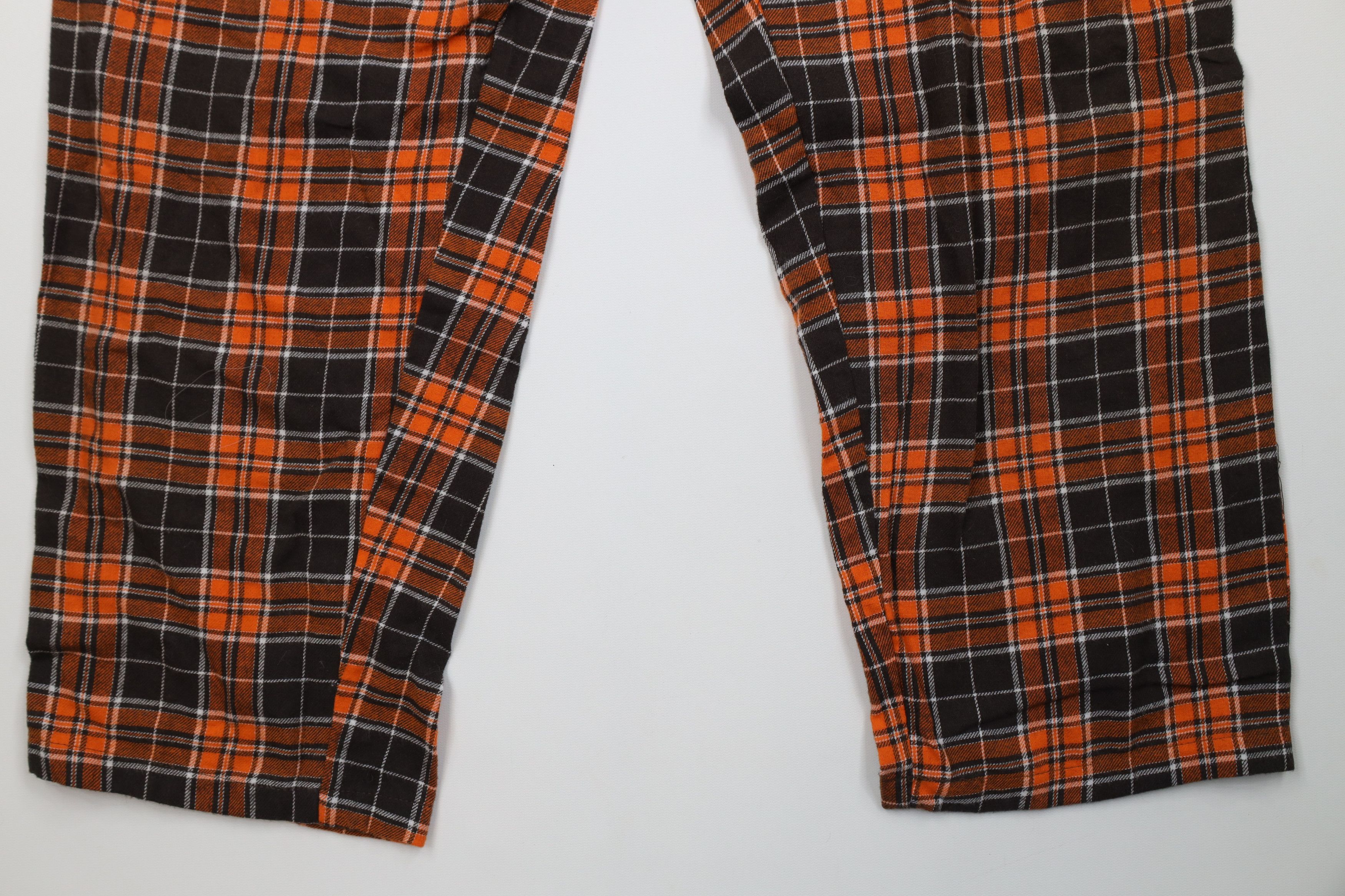Vintage Vintage Y2K NFL Cleveland Browns Football Flannel Pants Size US 34 / EU 50 - 4 Thumbnail