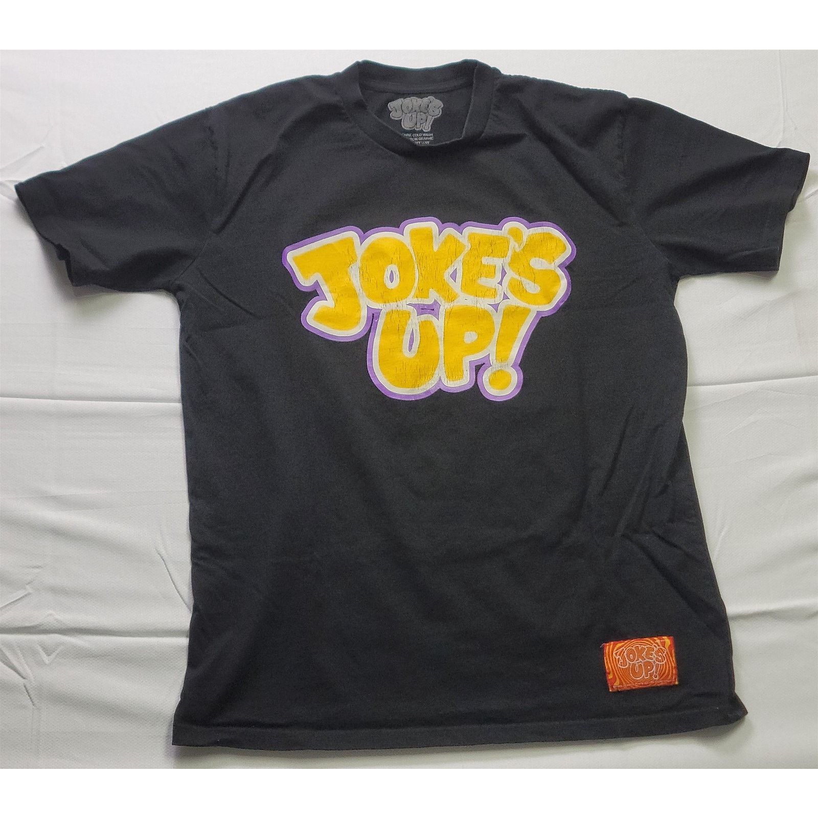 Other Vintage Runtz Joke's Up! Men's Large Black Graphic T-Shirt Size US L / EU 52-54 / 3 - 1 Thumbnail