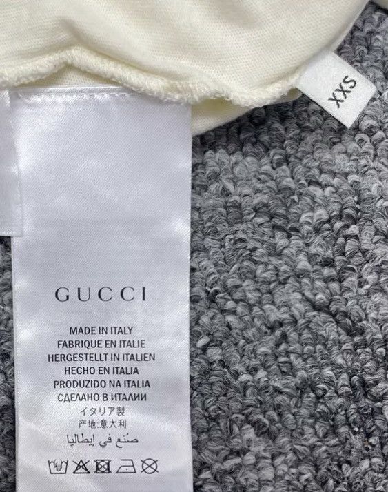 Gucci Gucci Cartoon Character Sequin Print Crew Neck T-shirt K12 Size XXS / US 00 / IT 34 - 5 Thumbnail