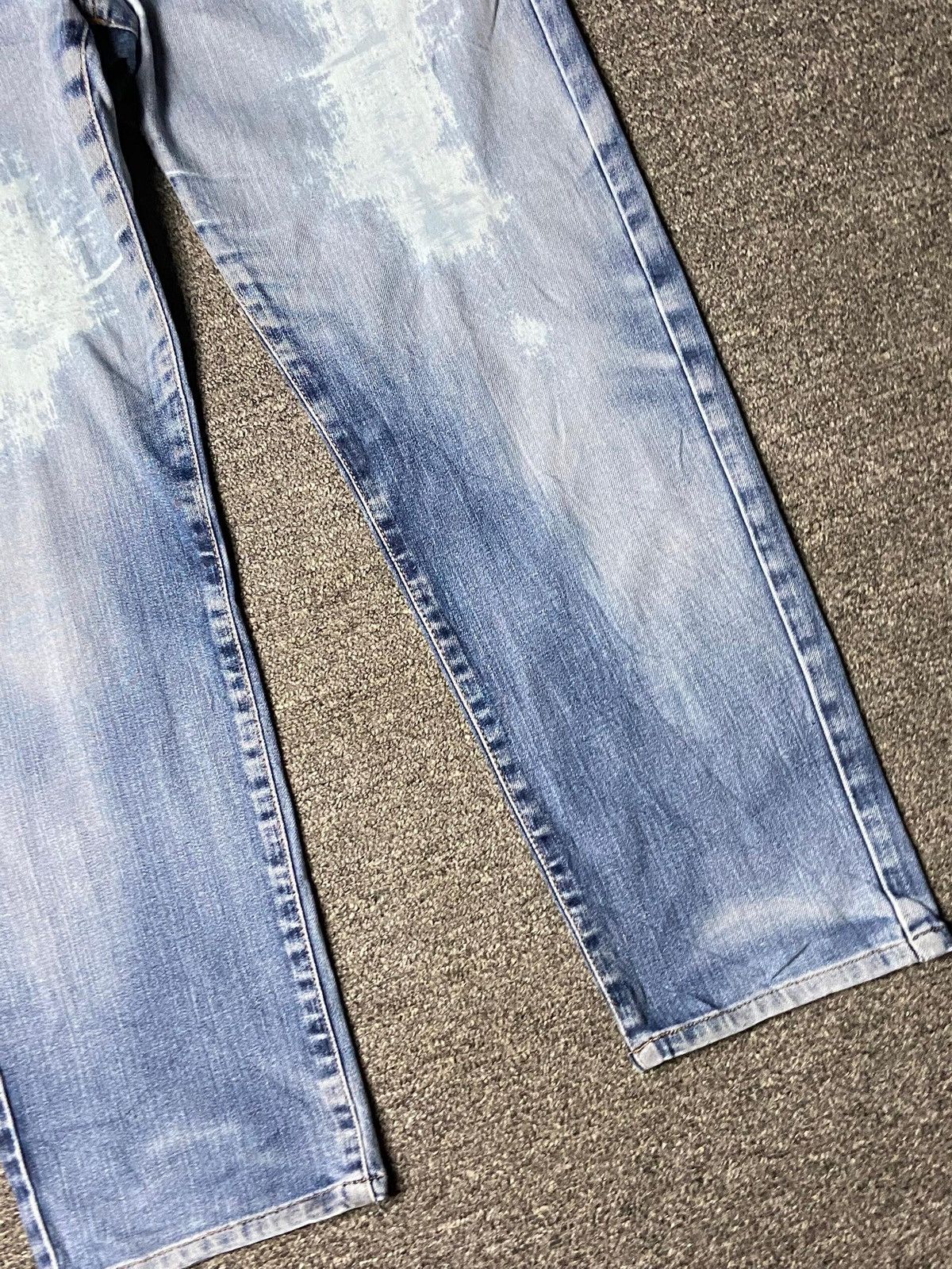 Edwin Edwin 602 Distressed Denim Jeans (162) Size US 31 - 8 Thumbnail