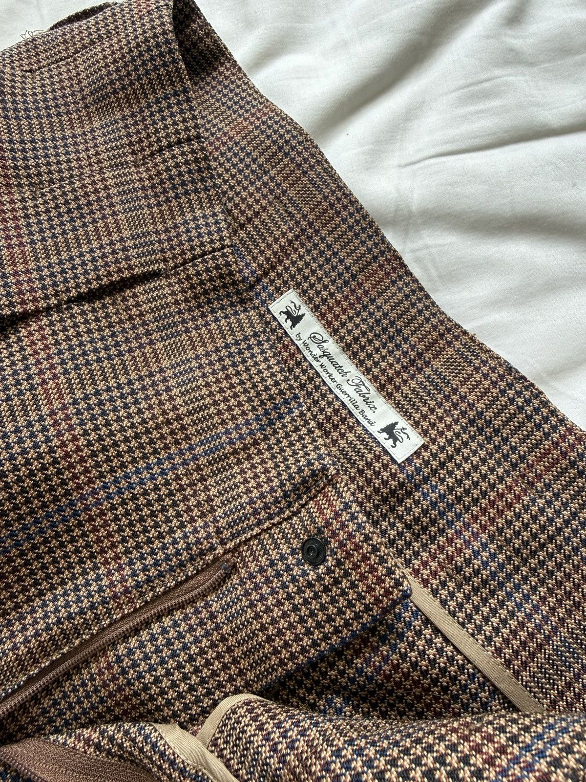 Sasquatchfabrix Sasquatchfabrix 19AW Houndstooth Trousers Size US 30 / EU 46 - 2 Thumbnail